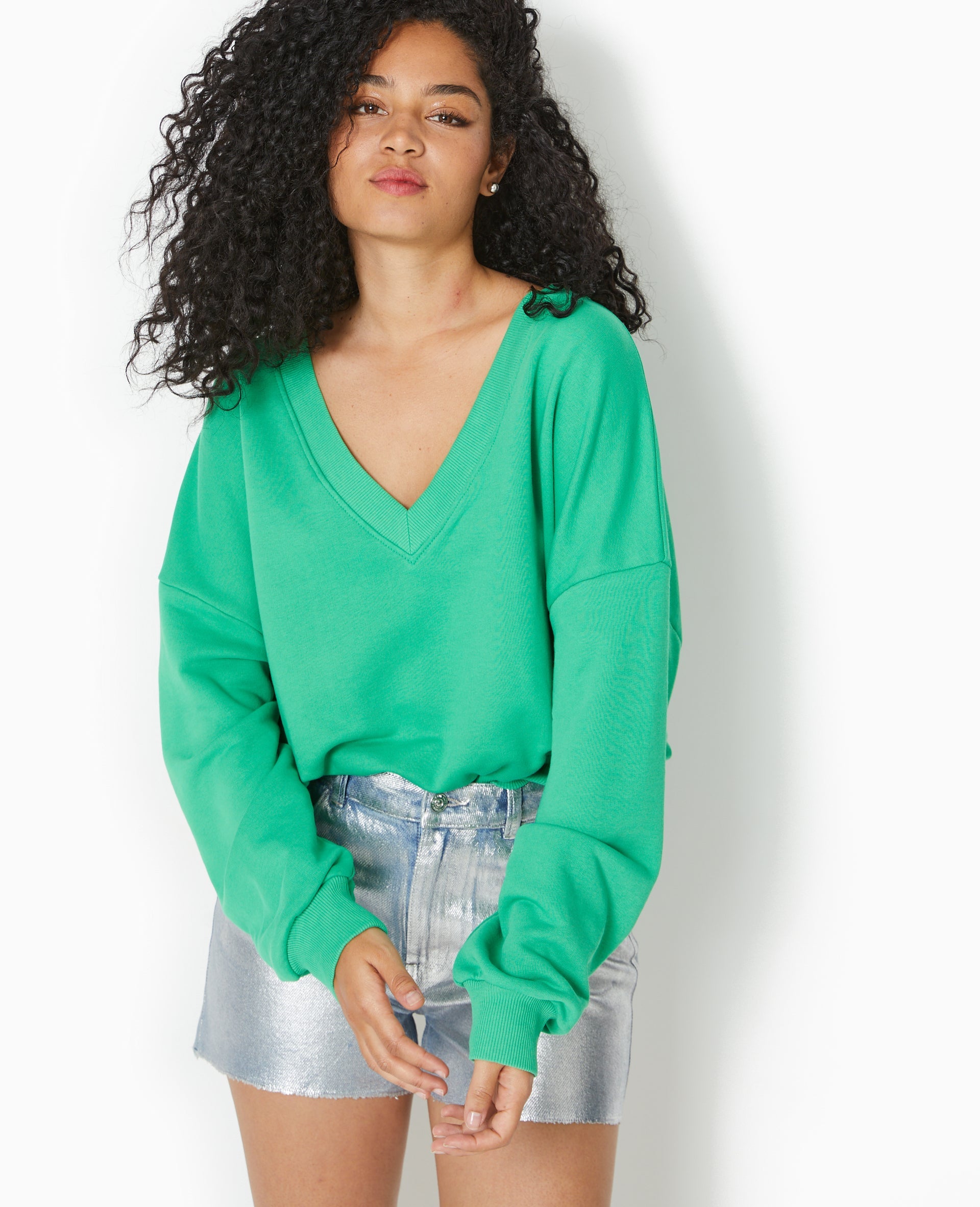 Sweat grand col V