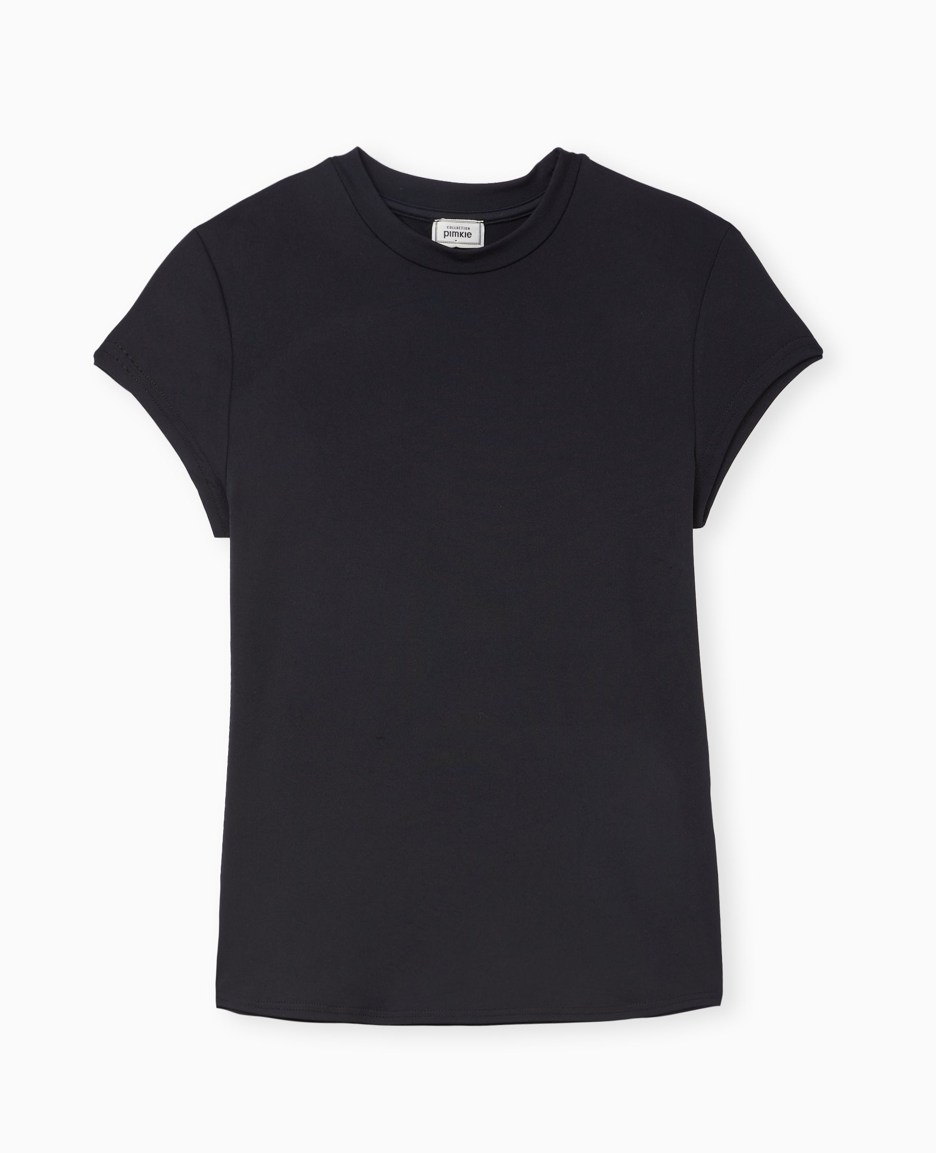 T-shirt ajusté en maille extensible