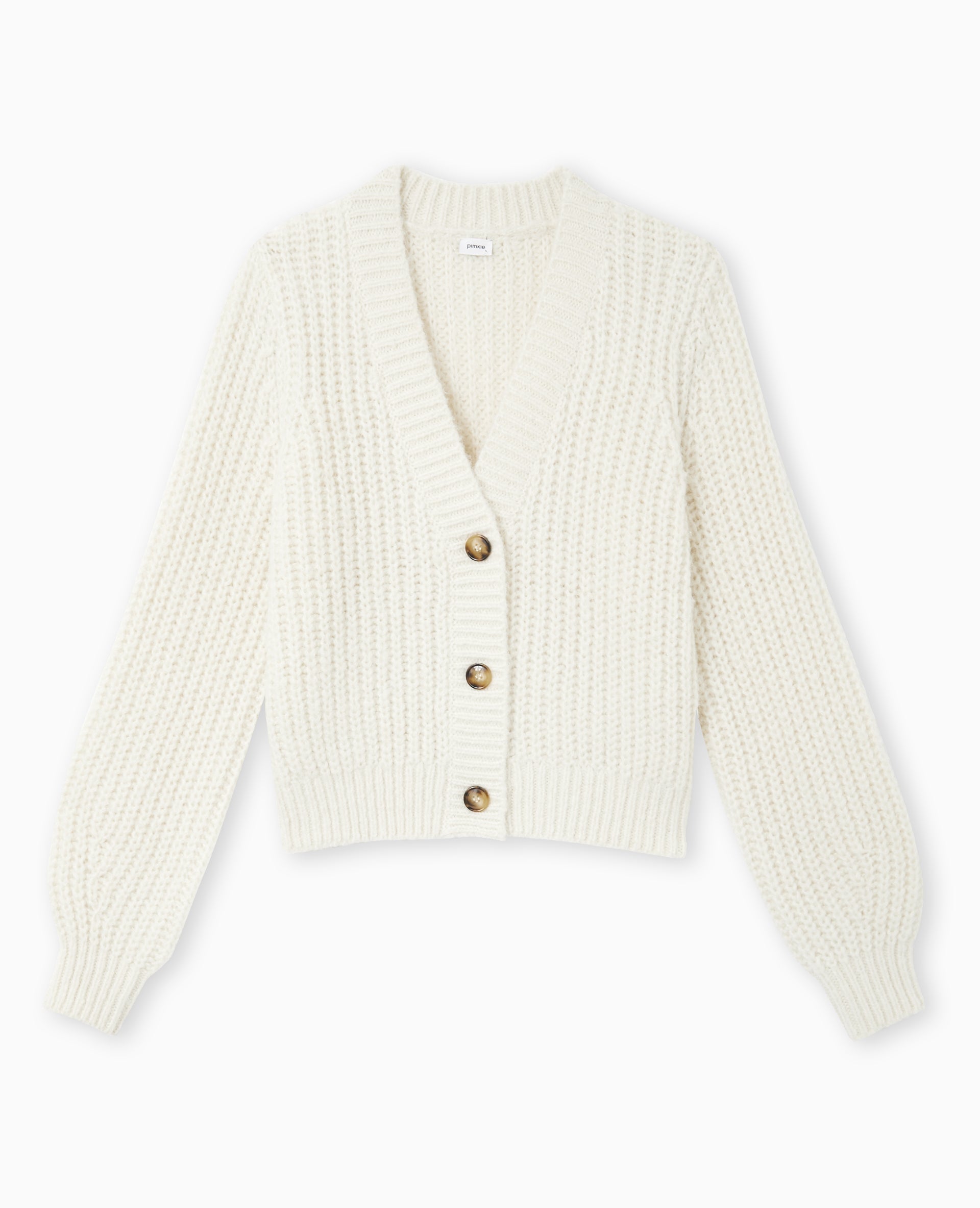 Gilet grosses mailles