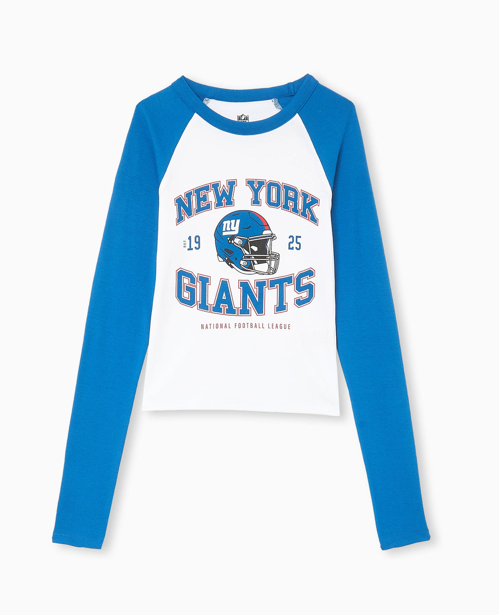 T-shirt manches longues raglans avec print devant