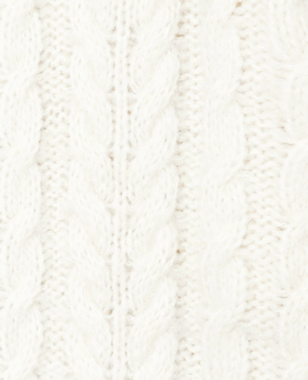 Gilet zippé en maille torsadée