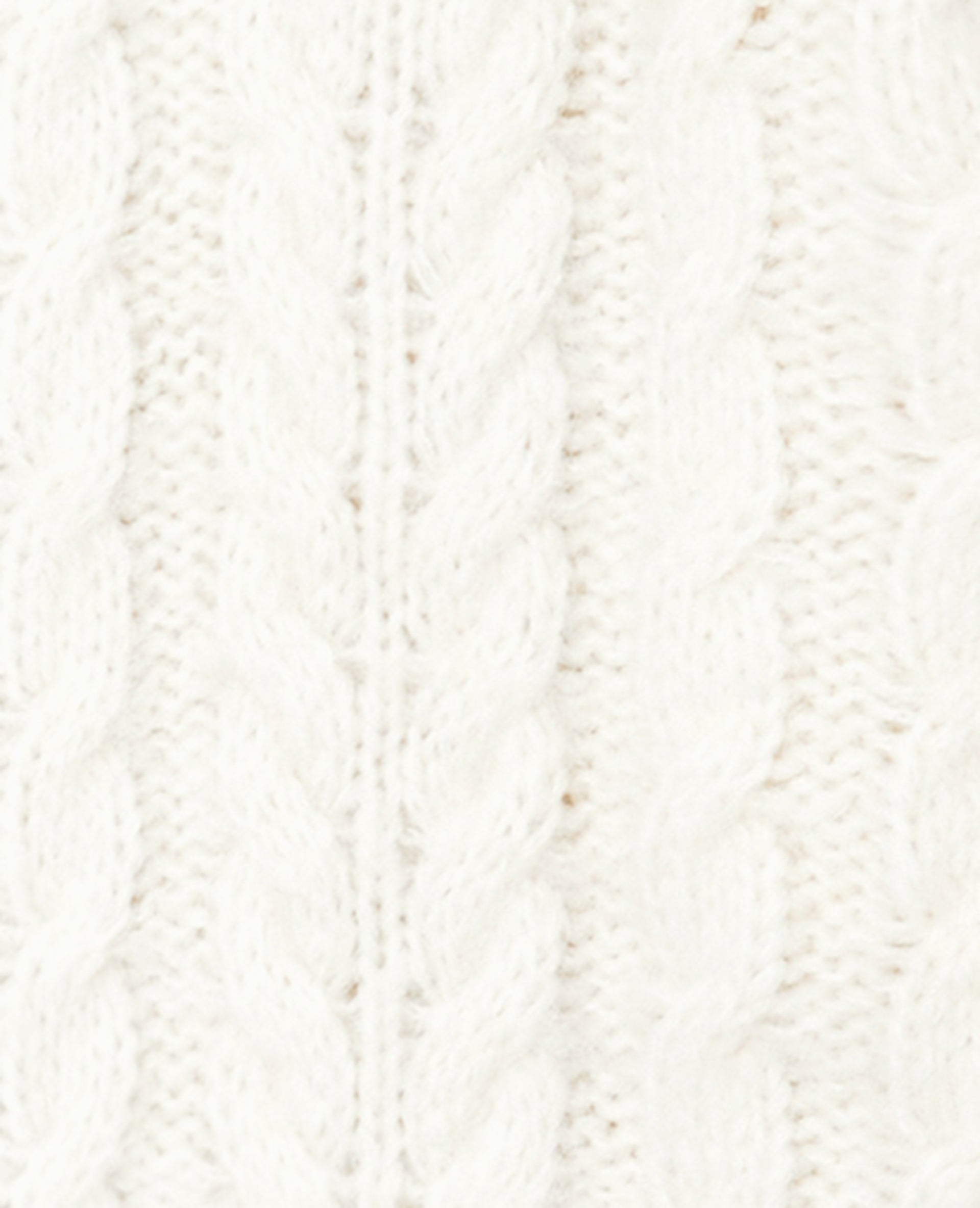 Gilet zippé en maille torsadée