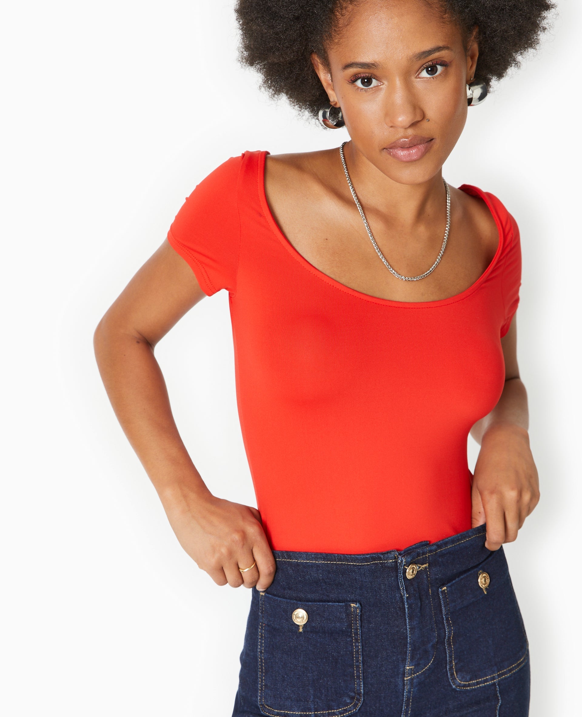 Body avec encolure danseuse