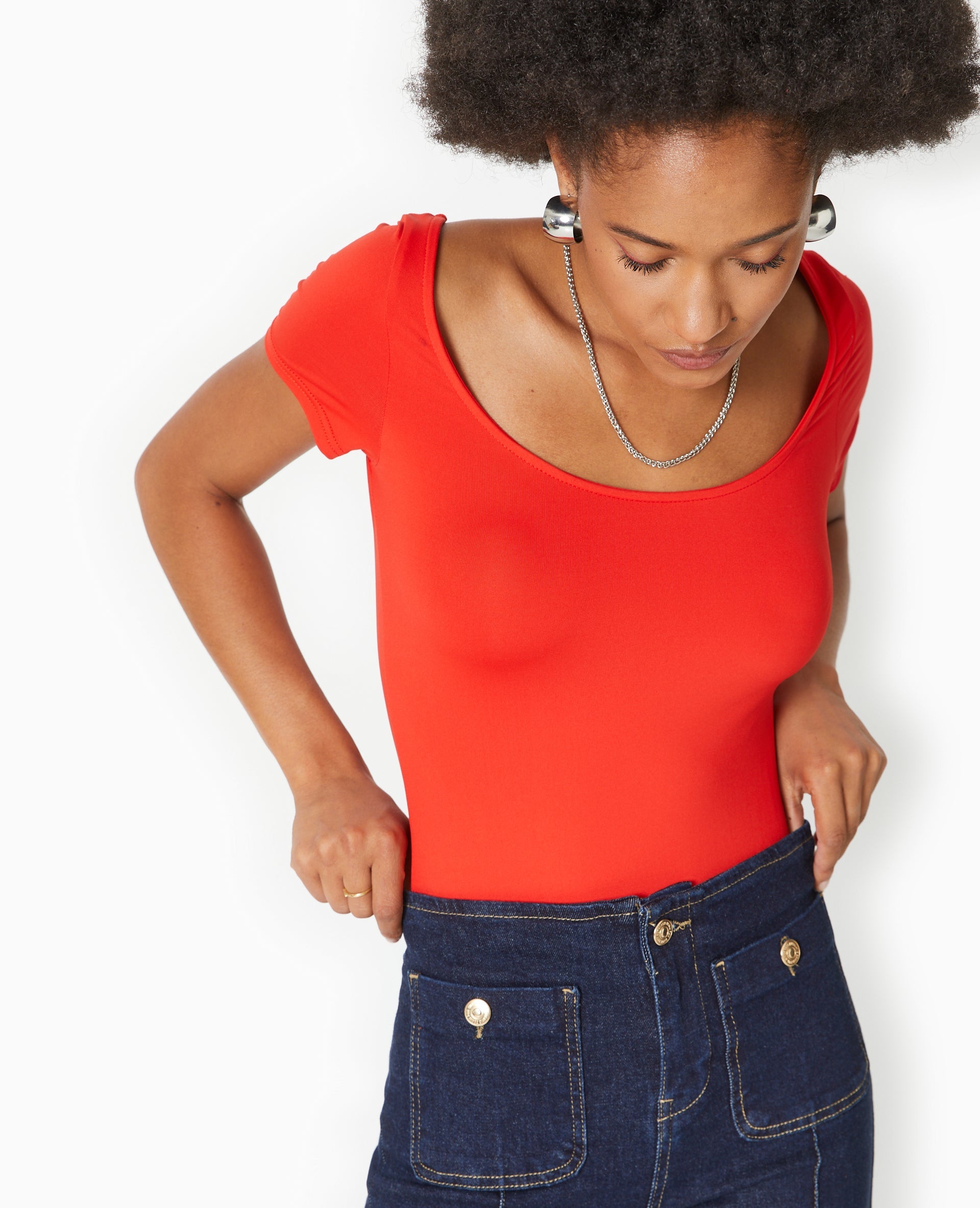 Body avec encolure danseuse