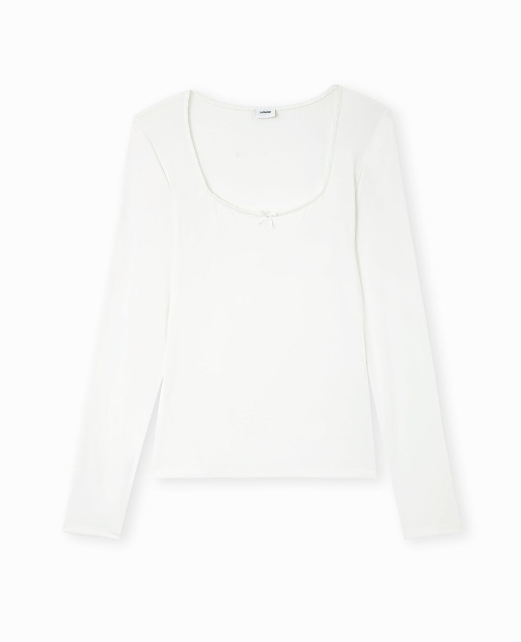 Top manches longues en maille extensible