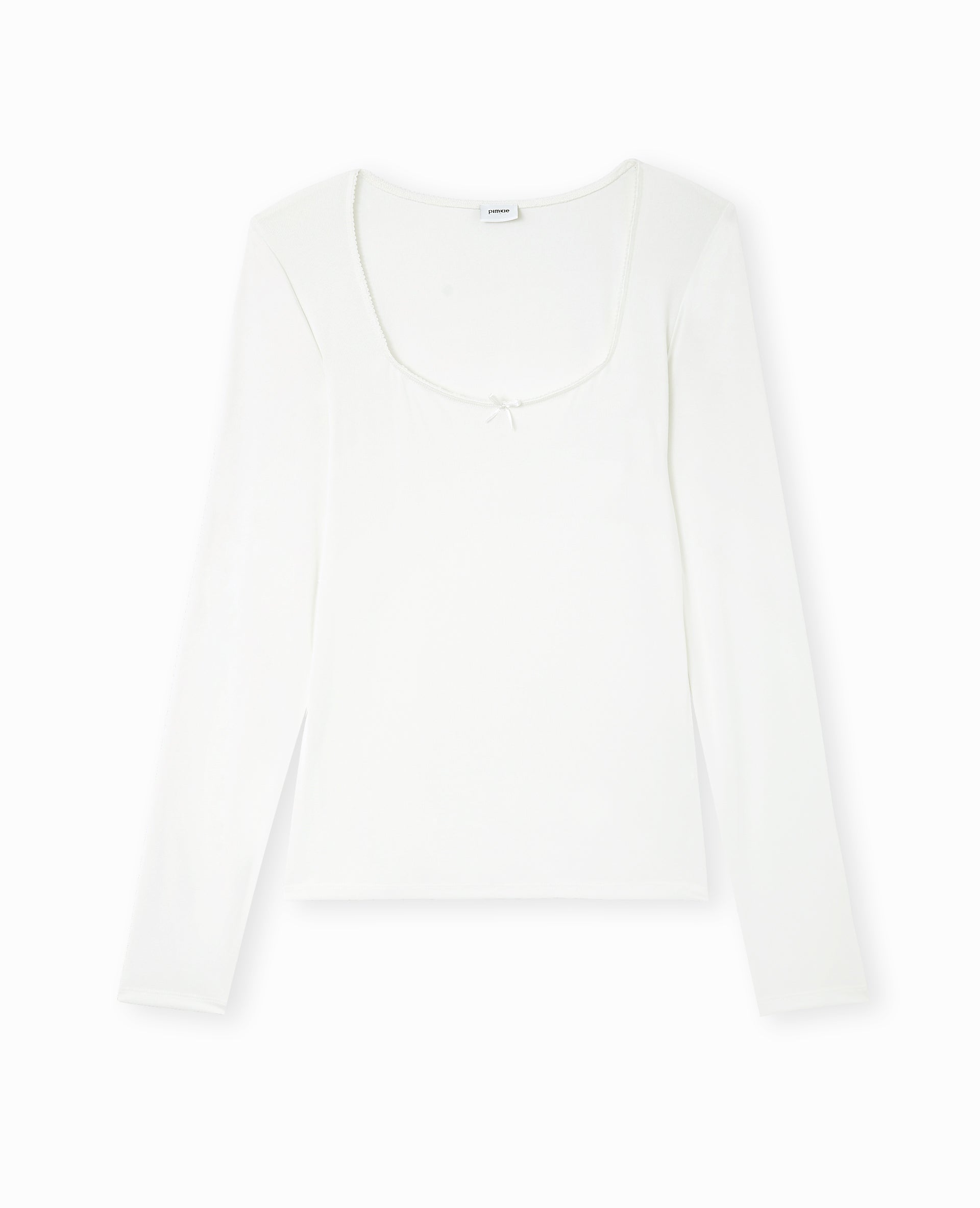 Top manches longues en maille extensible