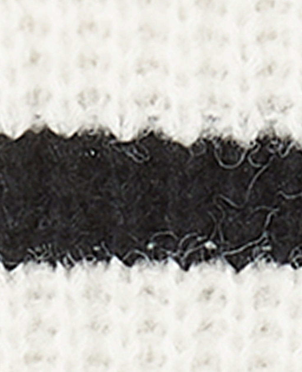 Pull grosse maille avec rayures