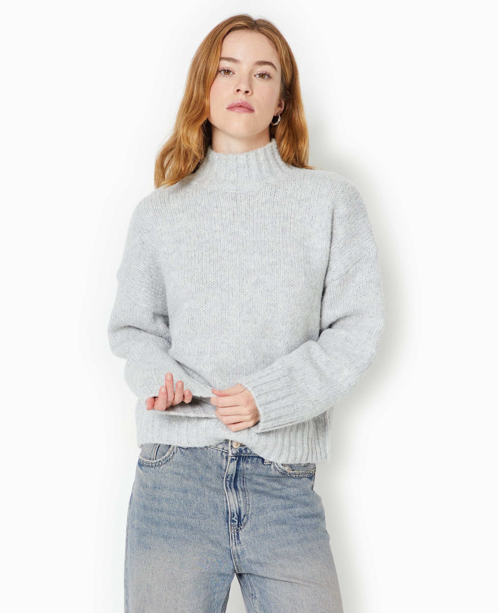 Pull col montant