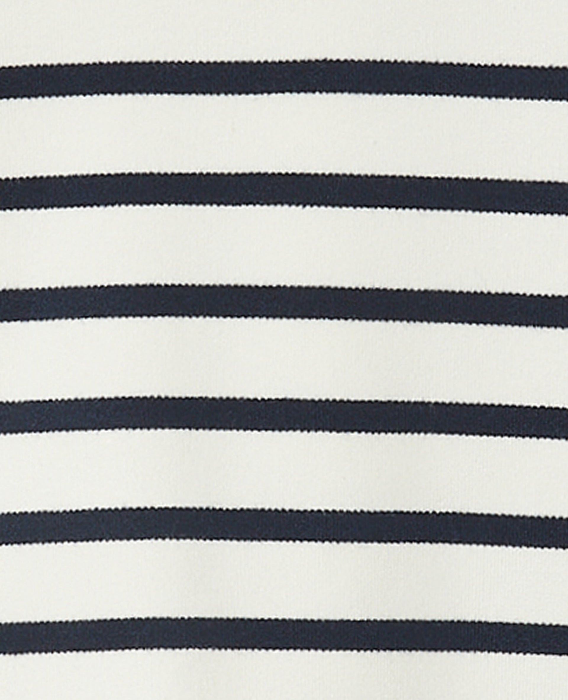 Pull avec col en maille rayée
