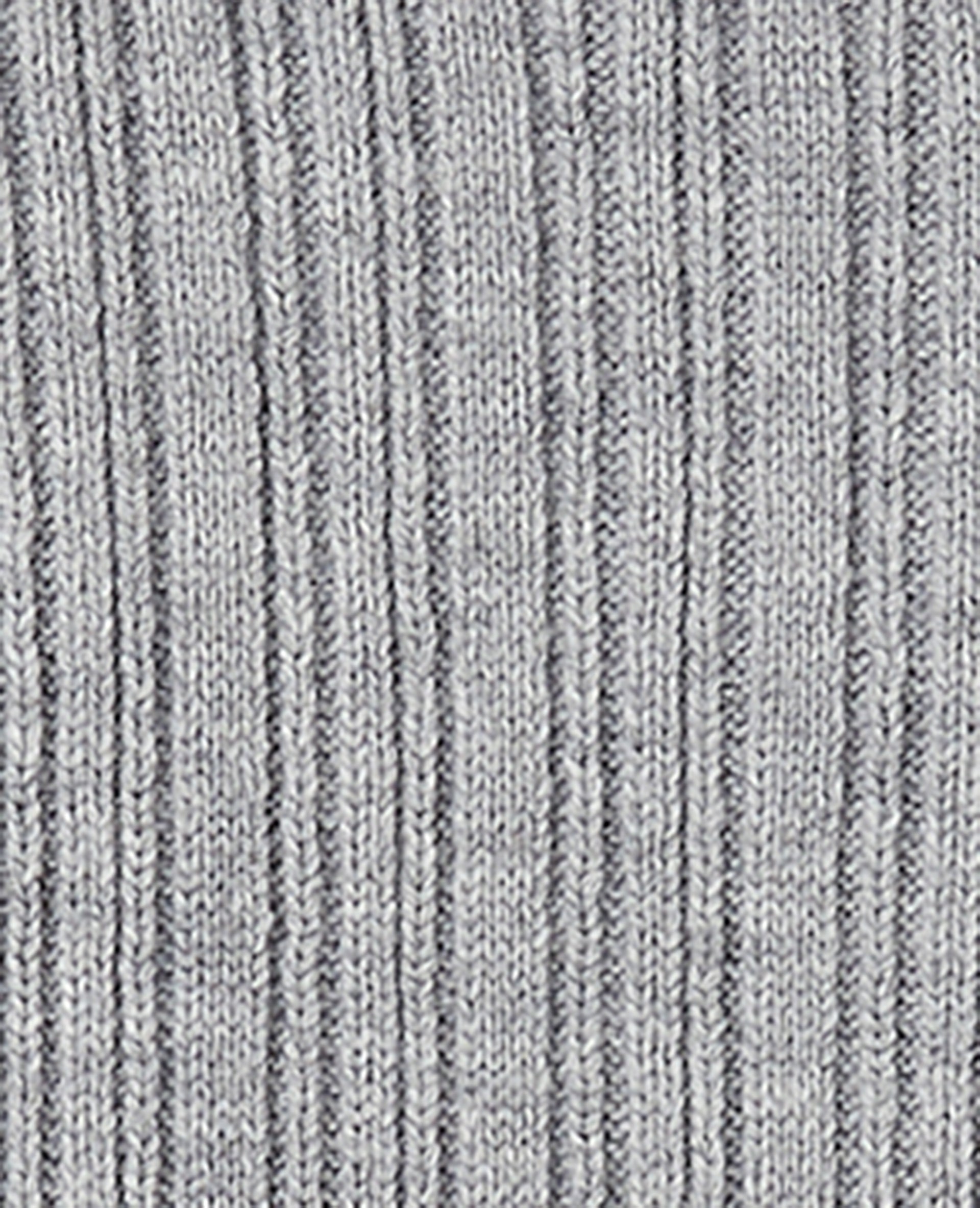 Pull en maille côtelée avec encolure Bardot