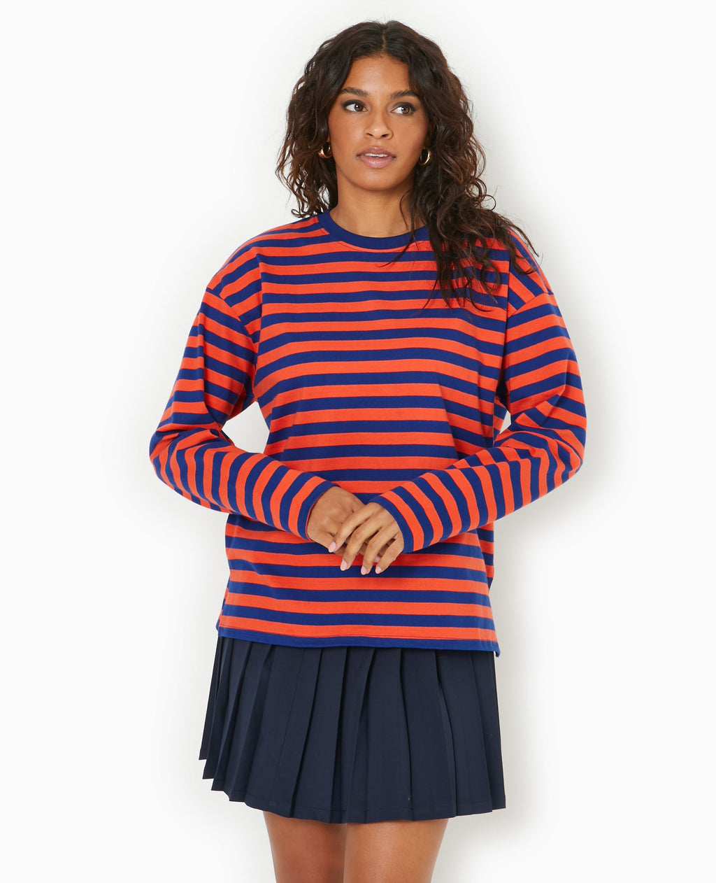 Marinière oversize manches longues