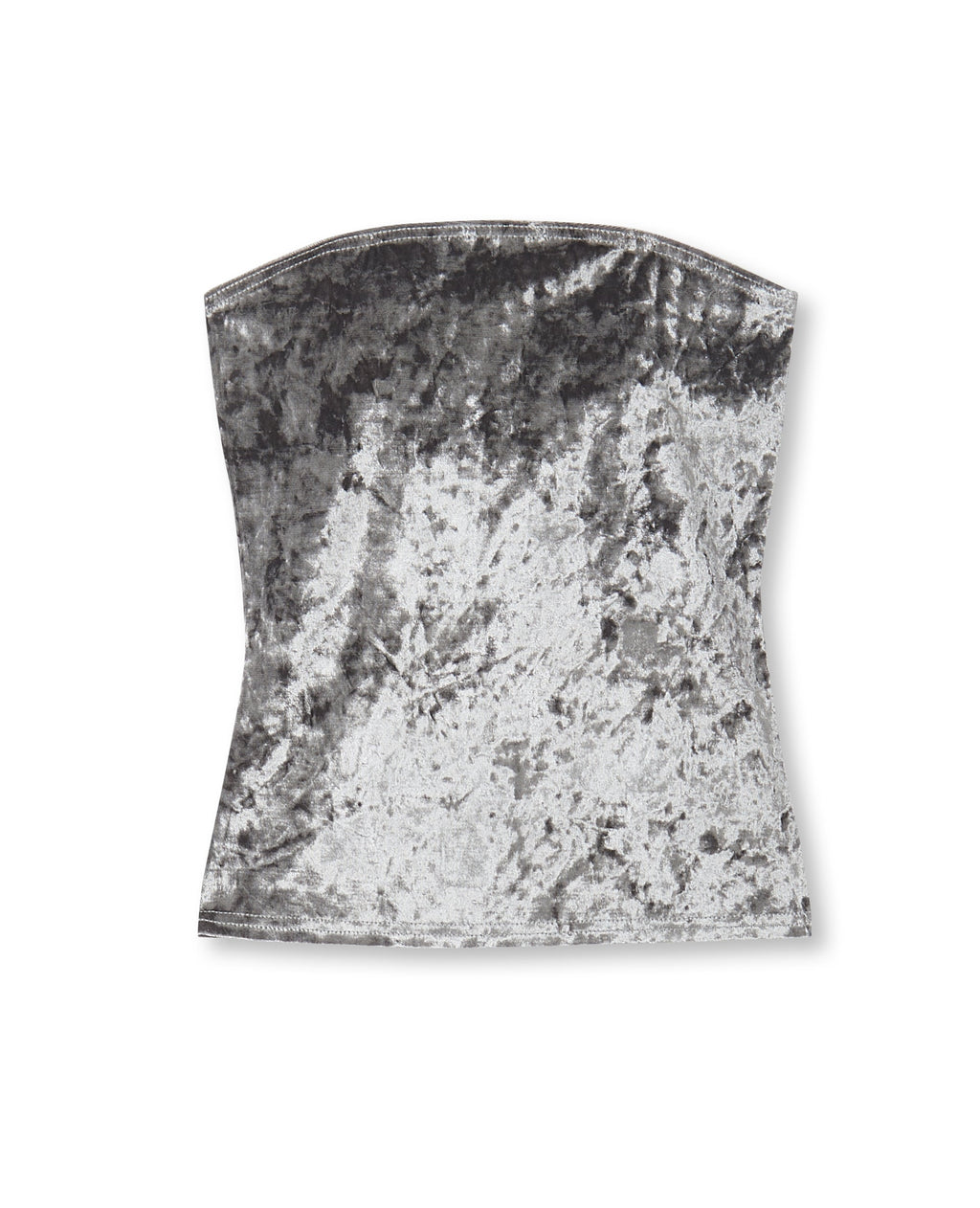 Top bustier en velours