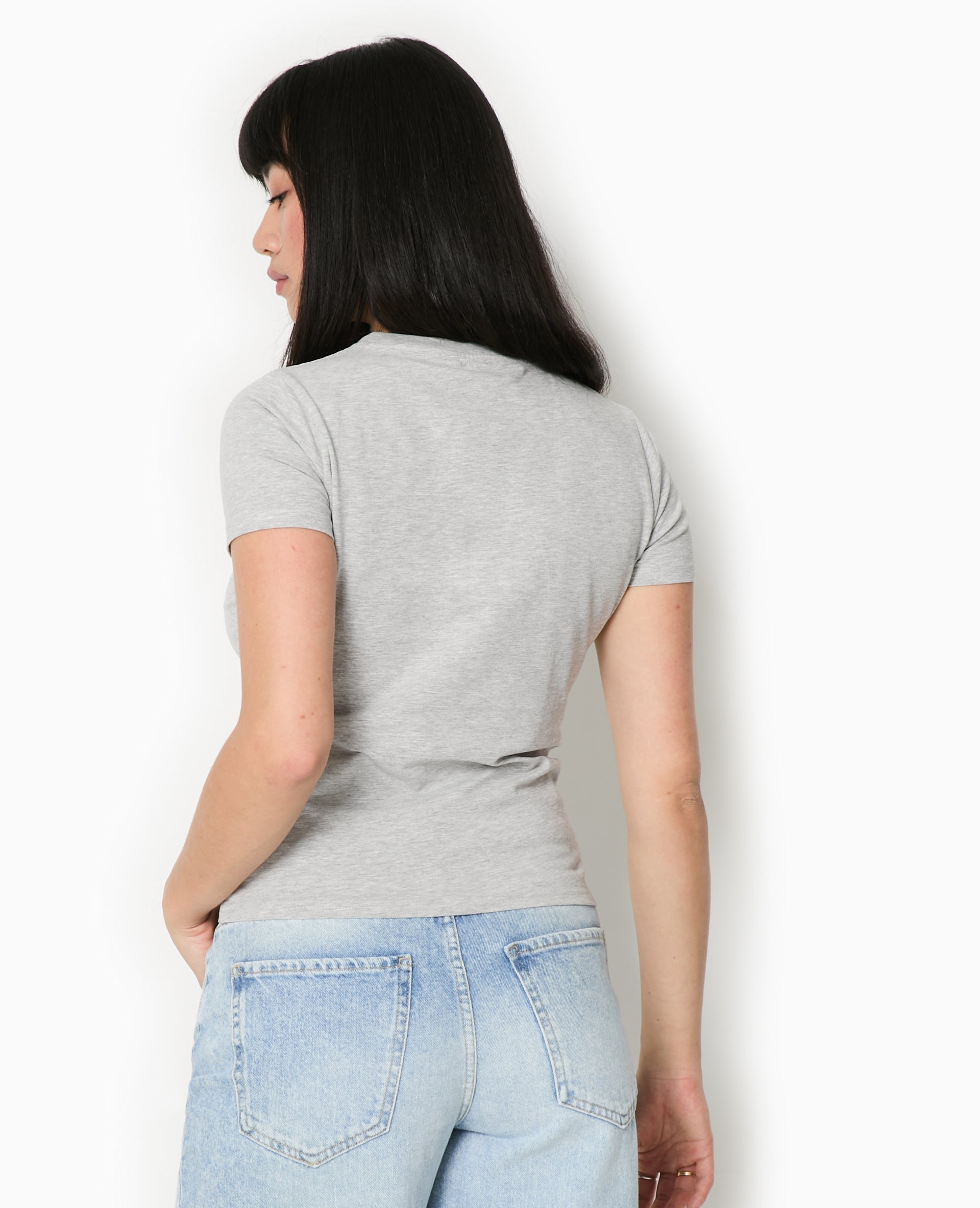 T-shirt ajusté avec print