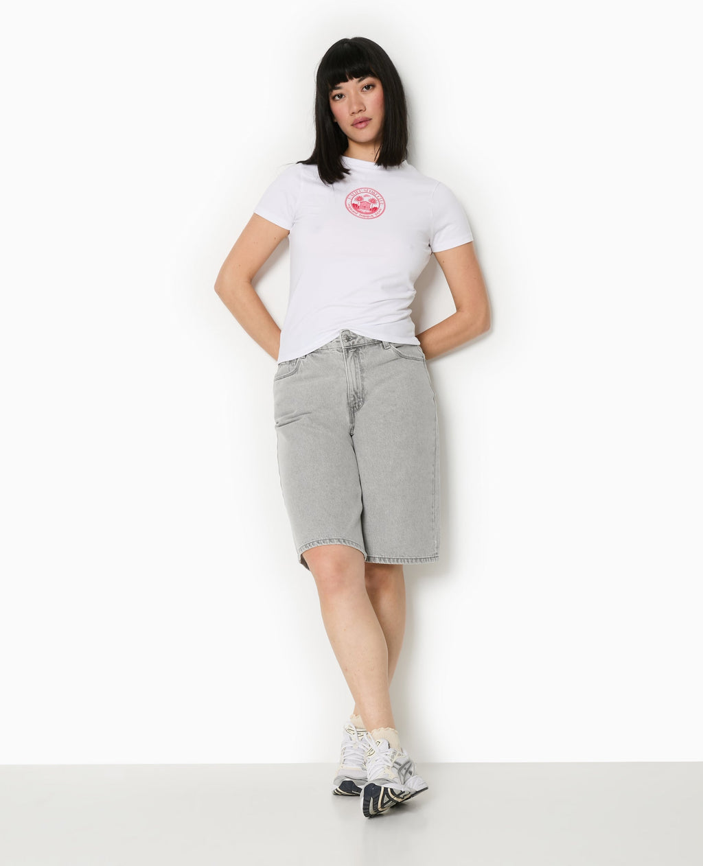 T-shirt ajusté avec print