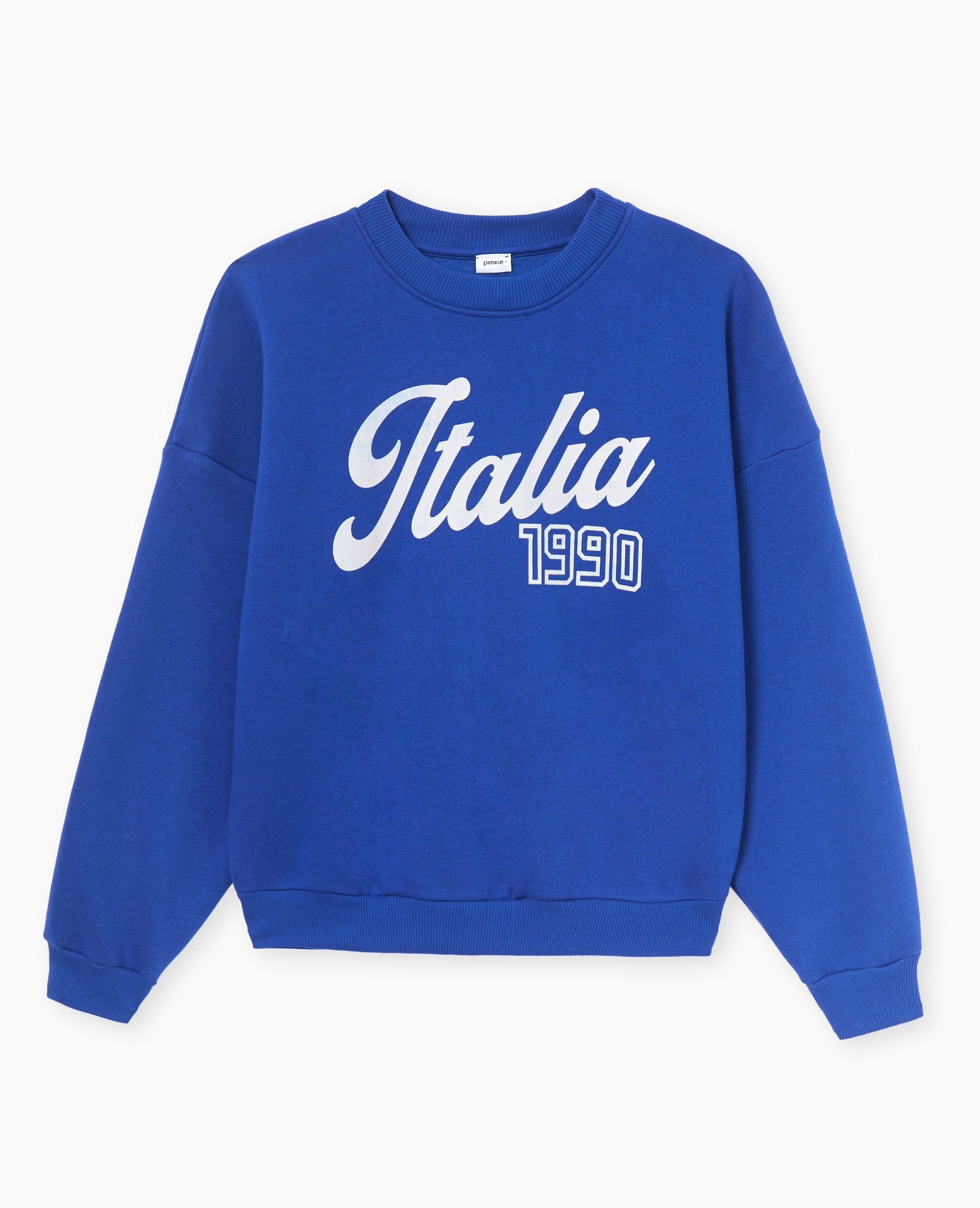 Sweat col rond avec print