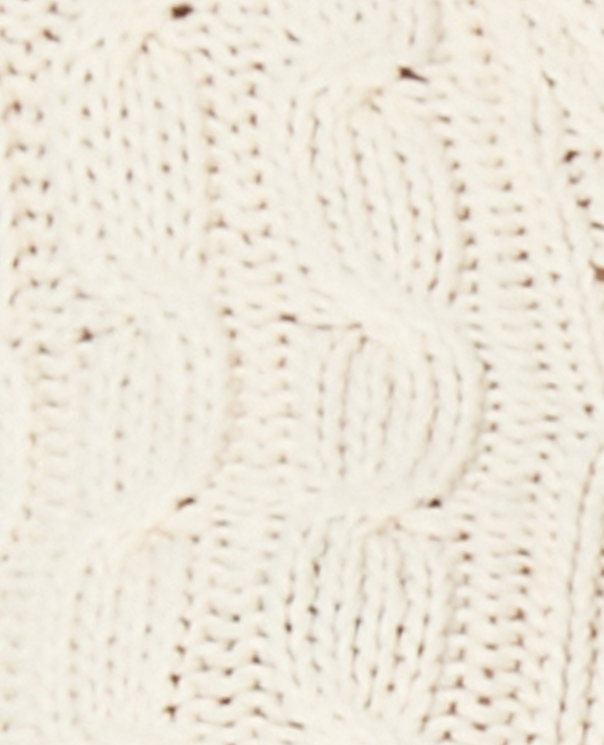 Gilet en maille torsadée