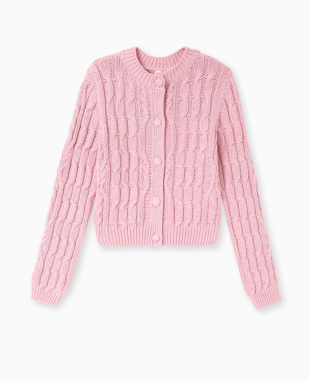 Gilet en maille torsadée