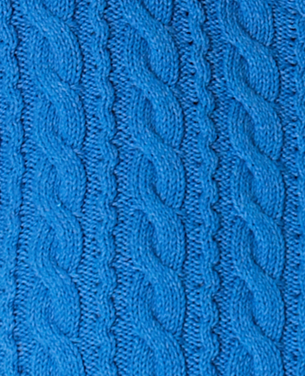 Pull en maille torsadée