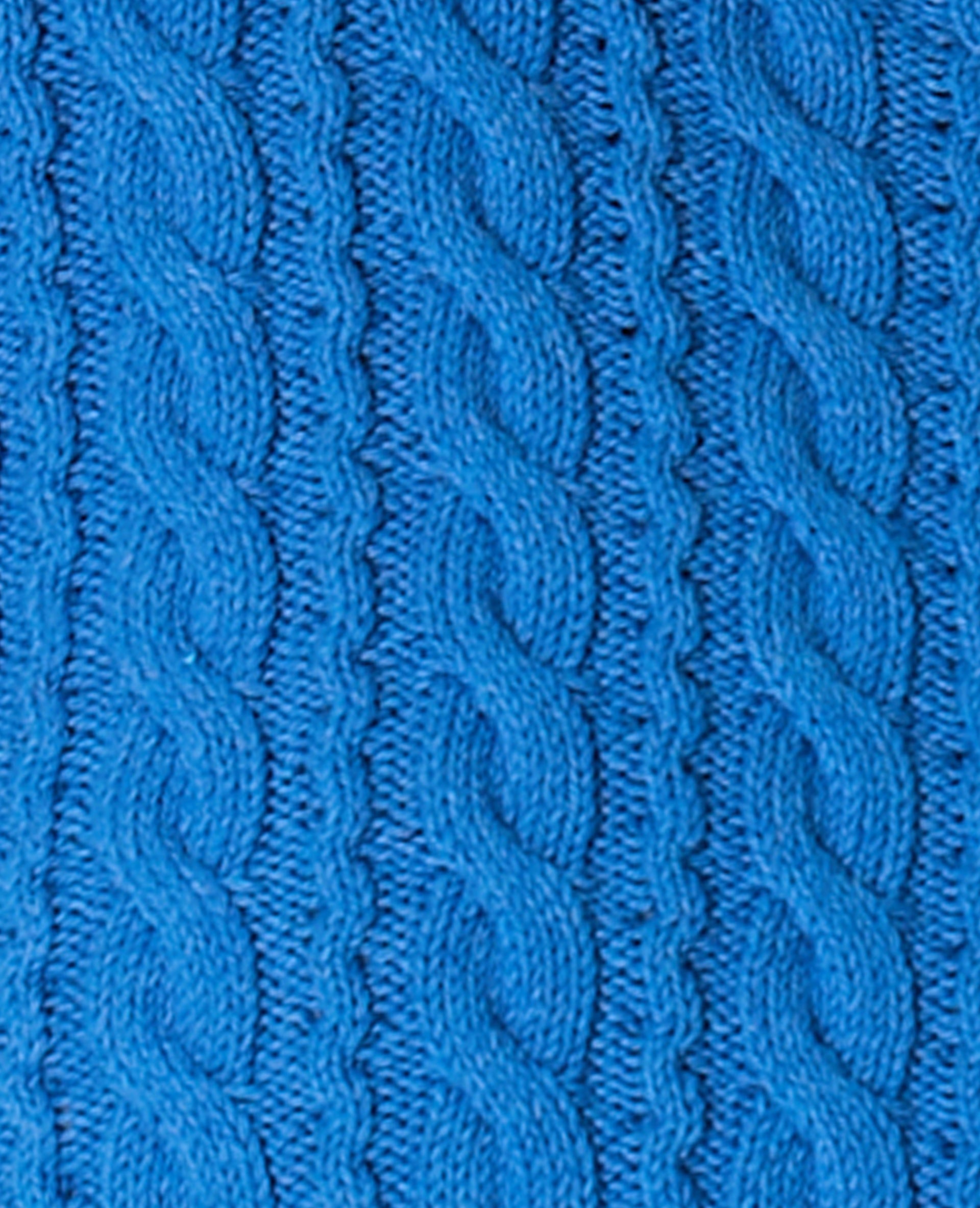 Pull en maille torsadée