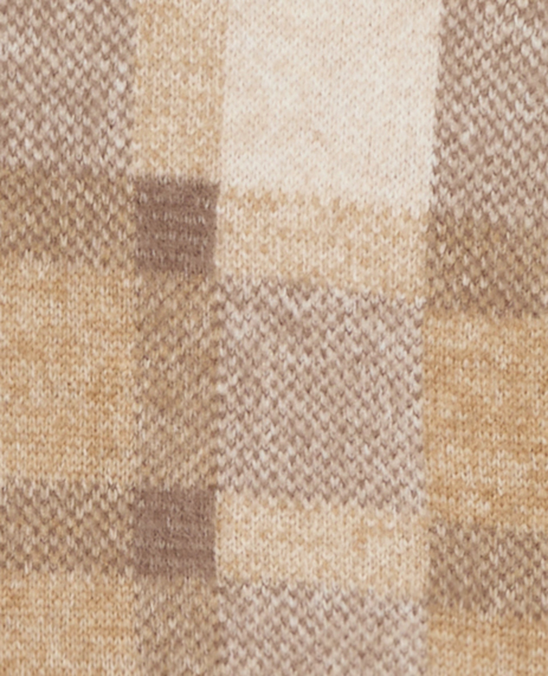 Gilet à carreaux col camionneur