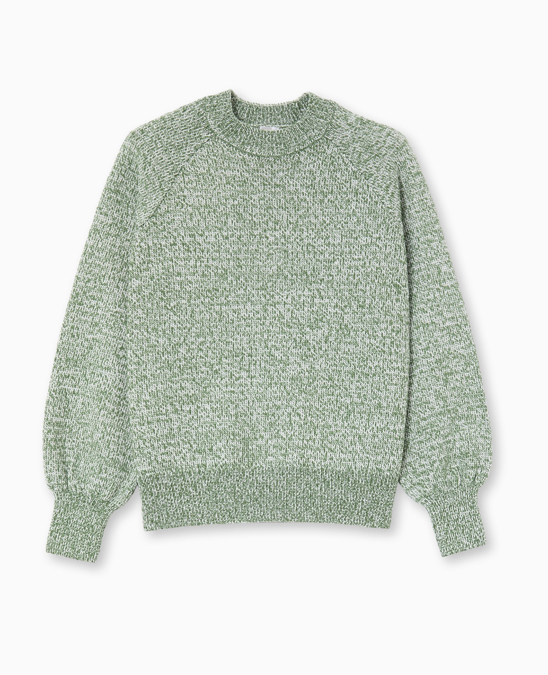Pull oversize en maille moulinée