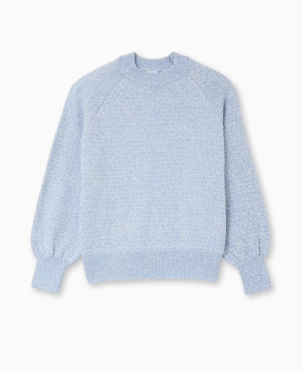 Pull oversize en maille moulinée