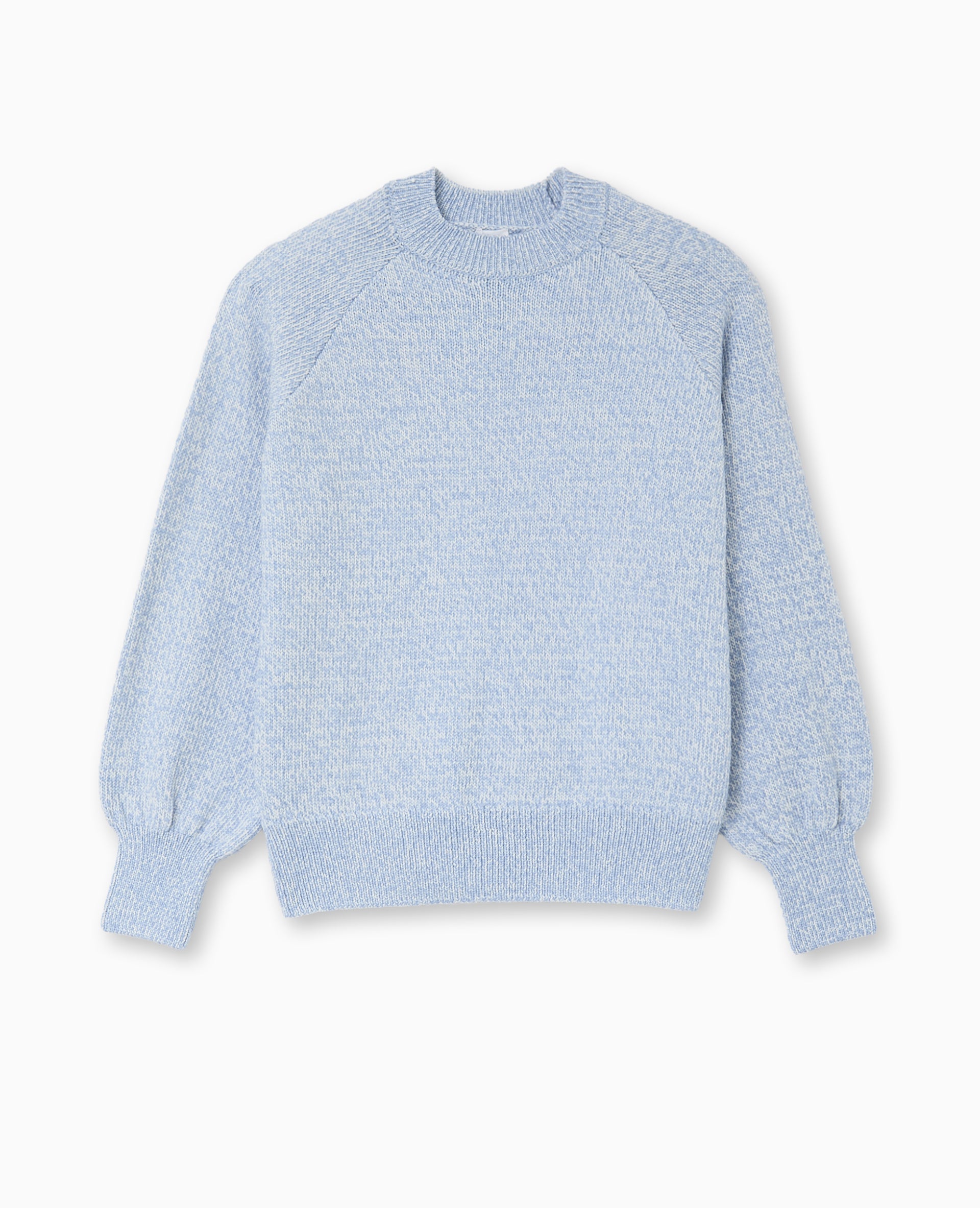 Pull oversize en maille moulinée