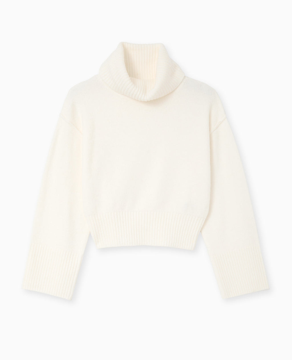 Pull col boule avec manches larges