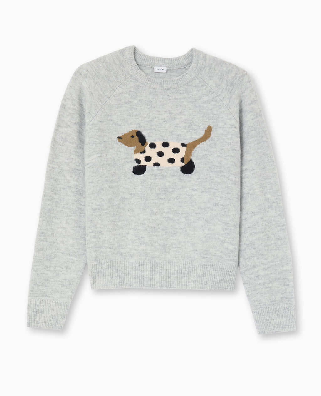 Pull en maille avec chien