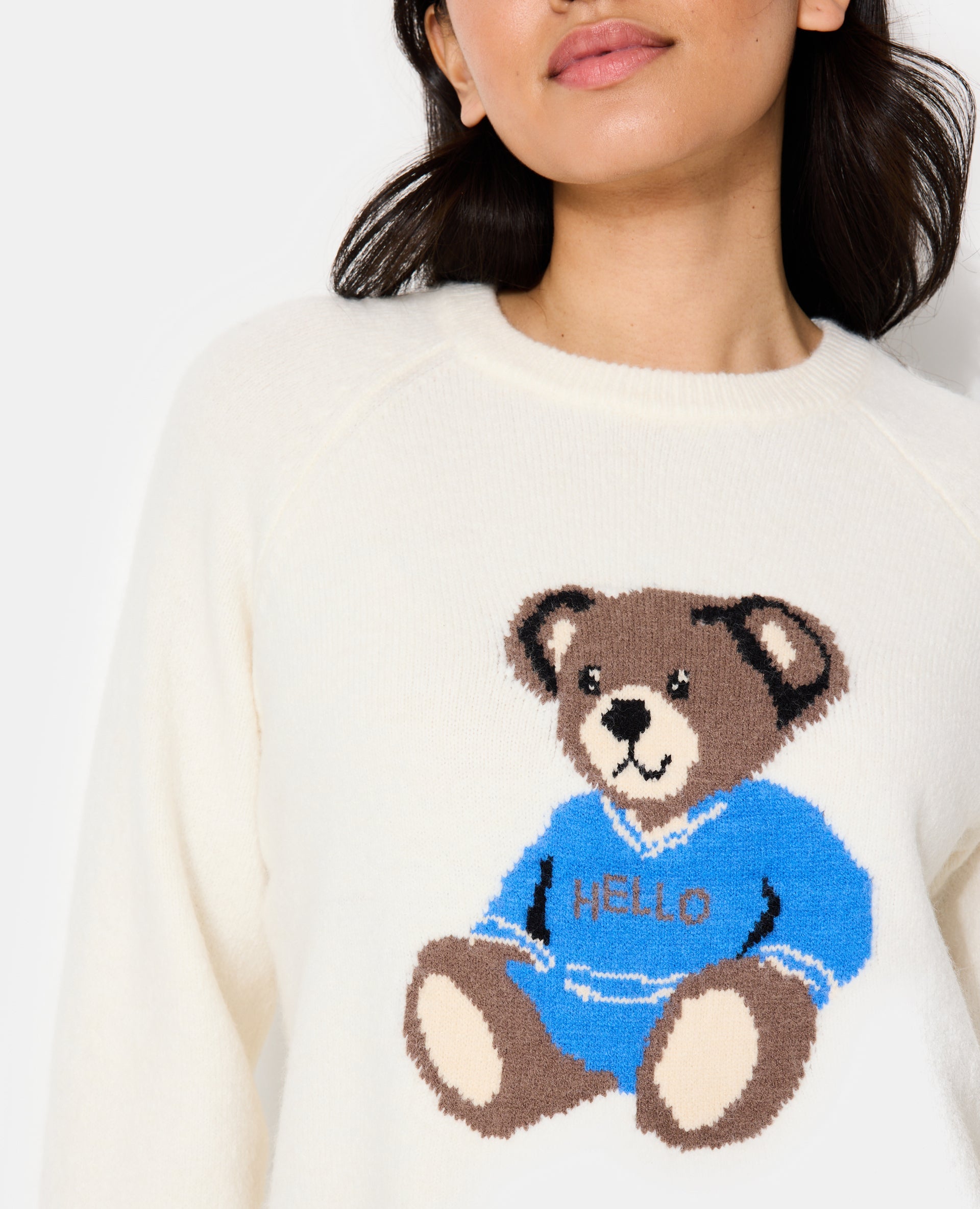Pull en maille avec nounours