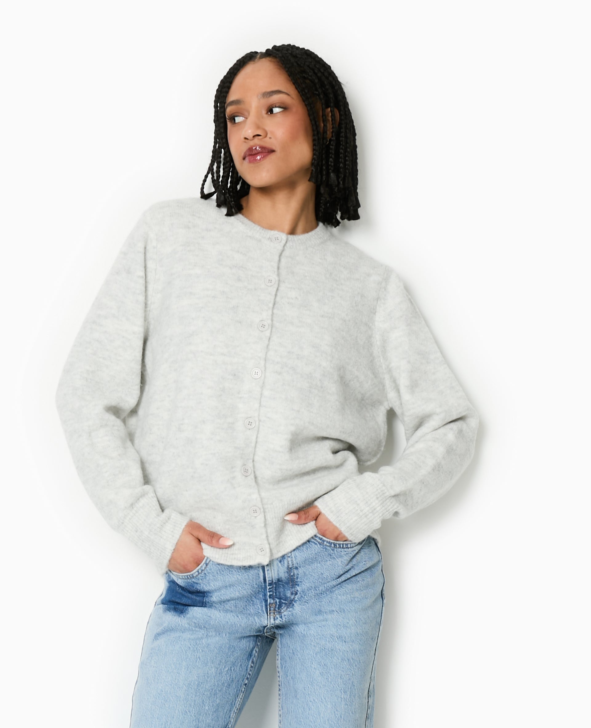 Gilet col rond
