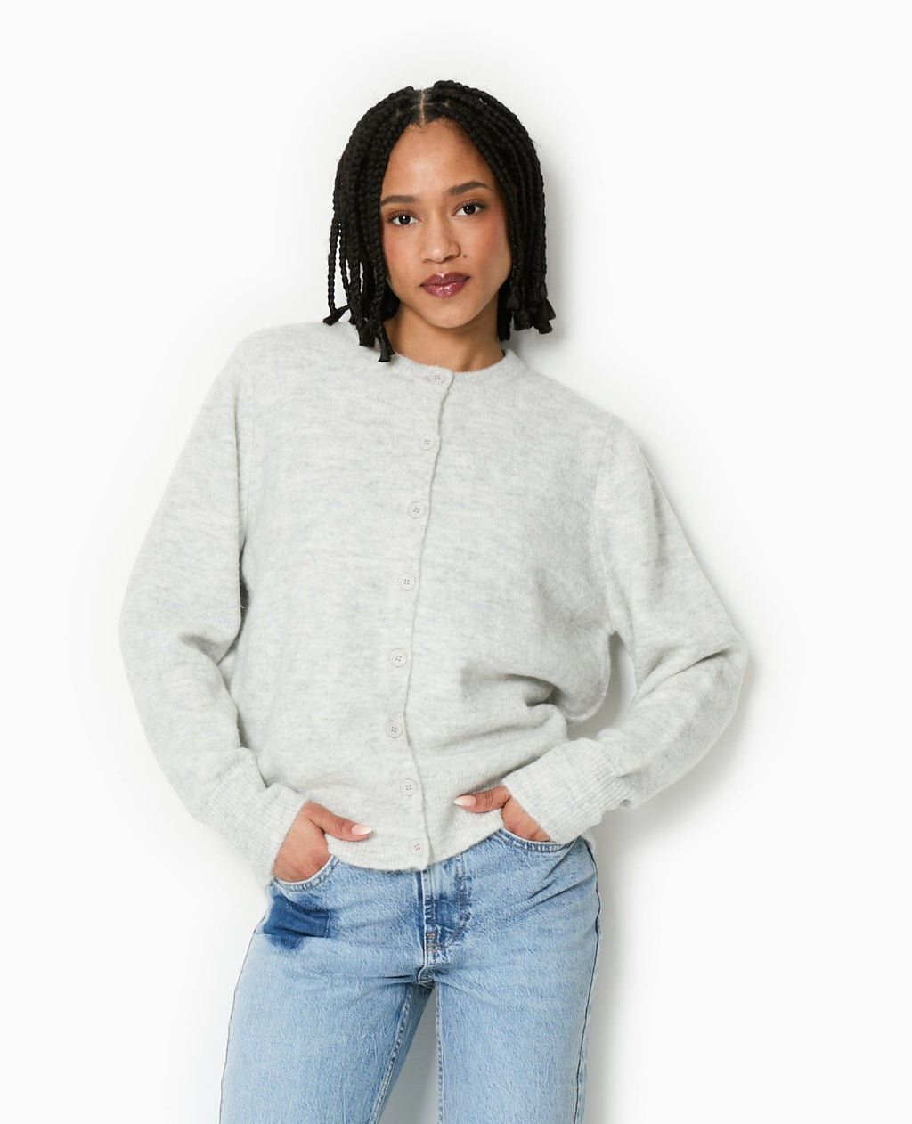 Gilet col rond