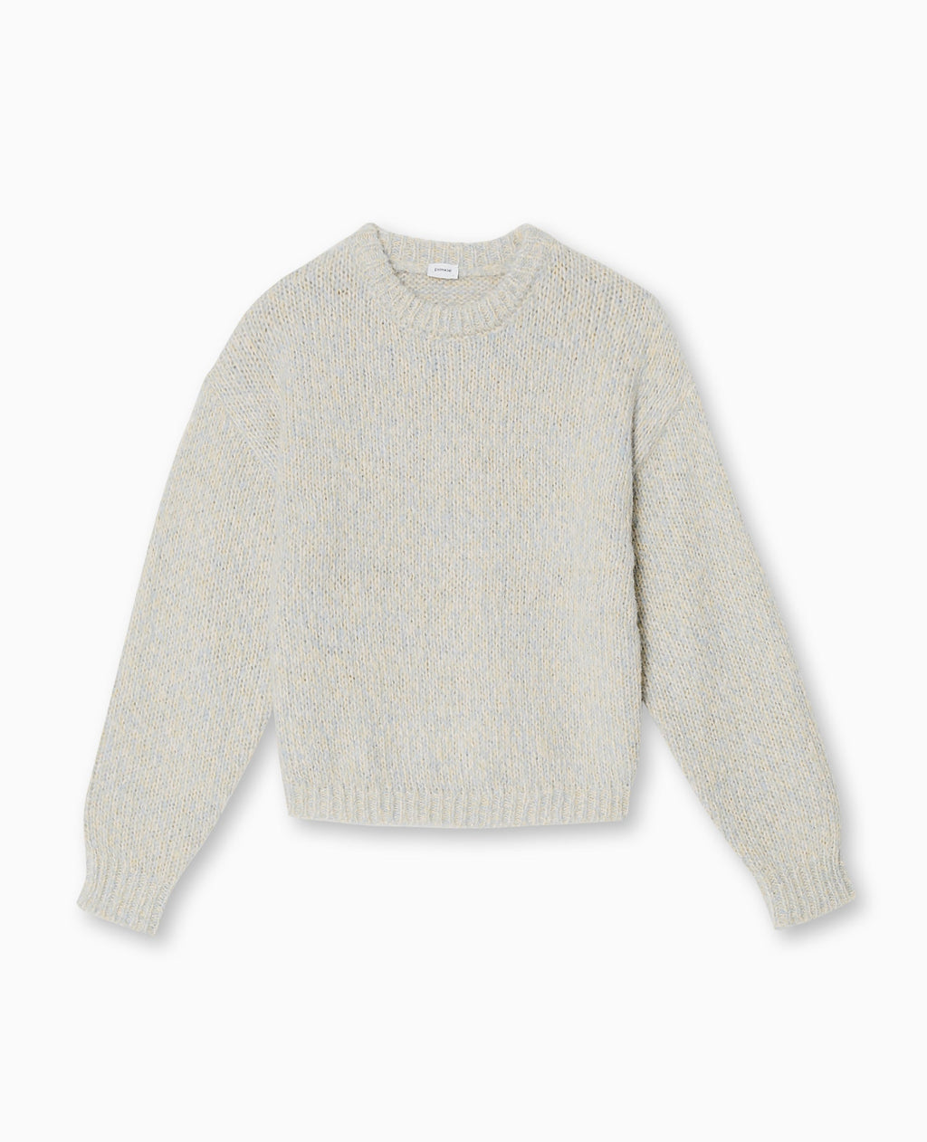 Pull col rond en grosse maille