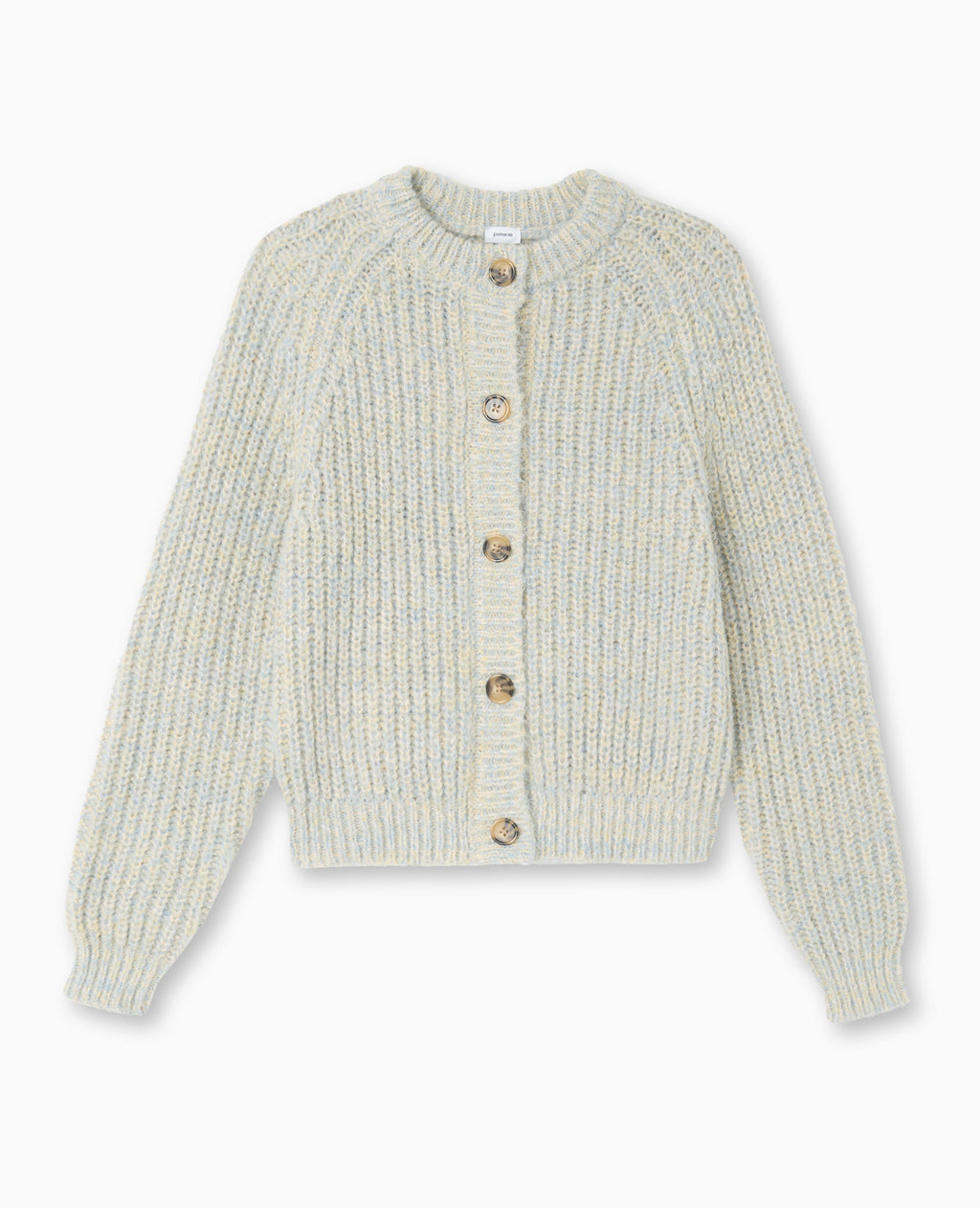 Gilet grosse maille moulinée