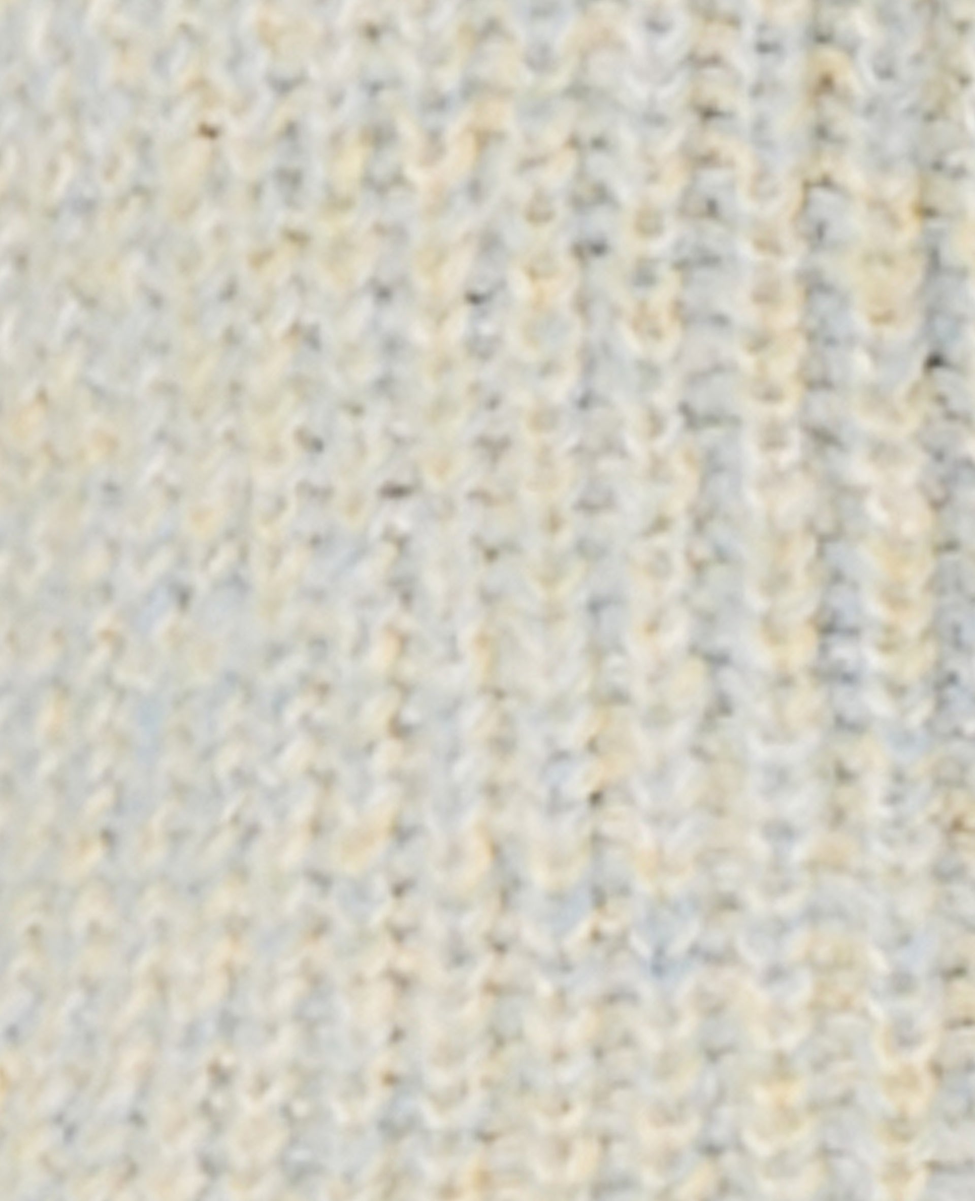 Gilet grosse maille moulinée