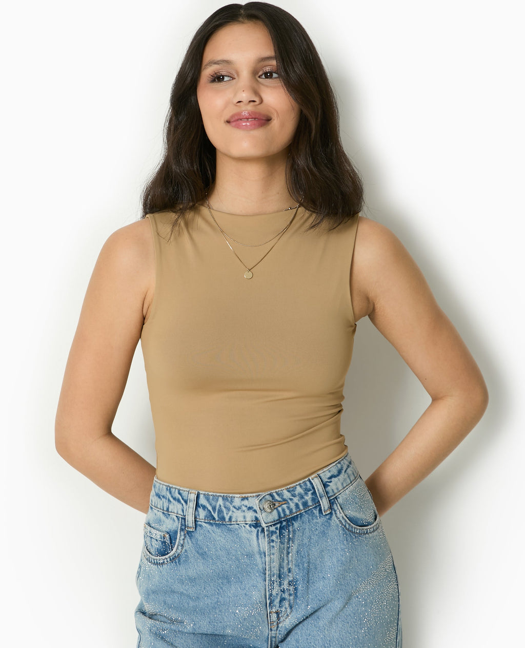 Top encolure bateau