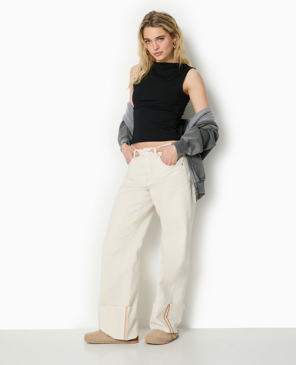 Top encolure bateau