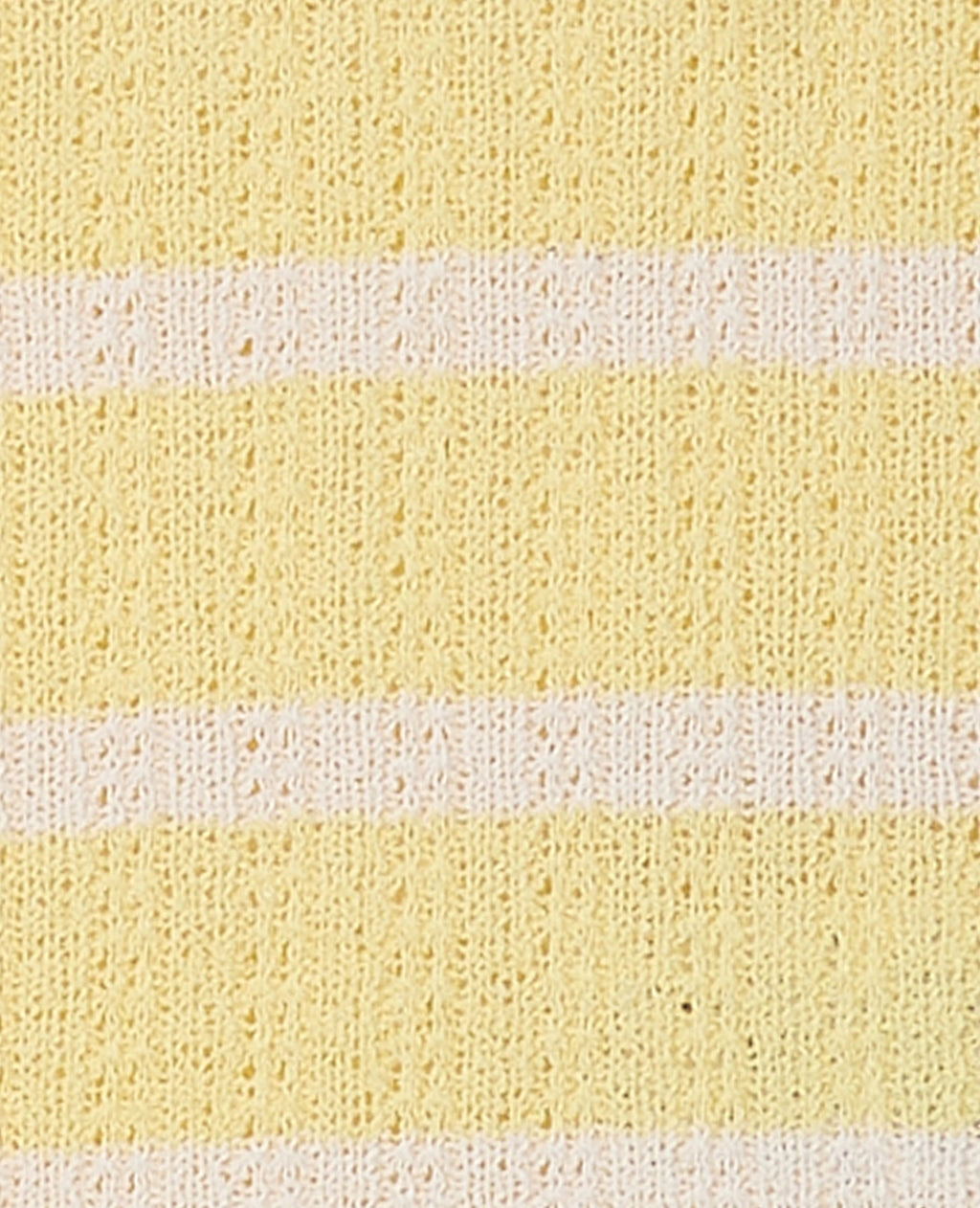 Débardeur en maille fantaisie rayée avec nouettes