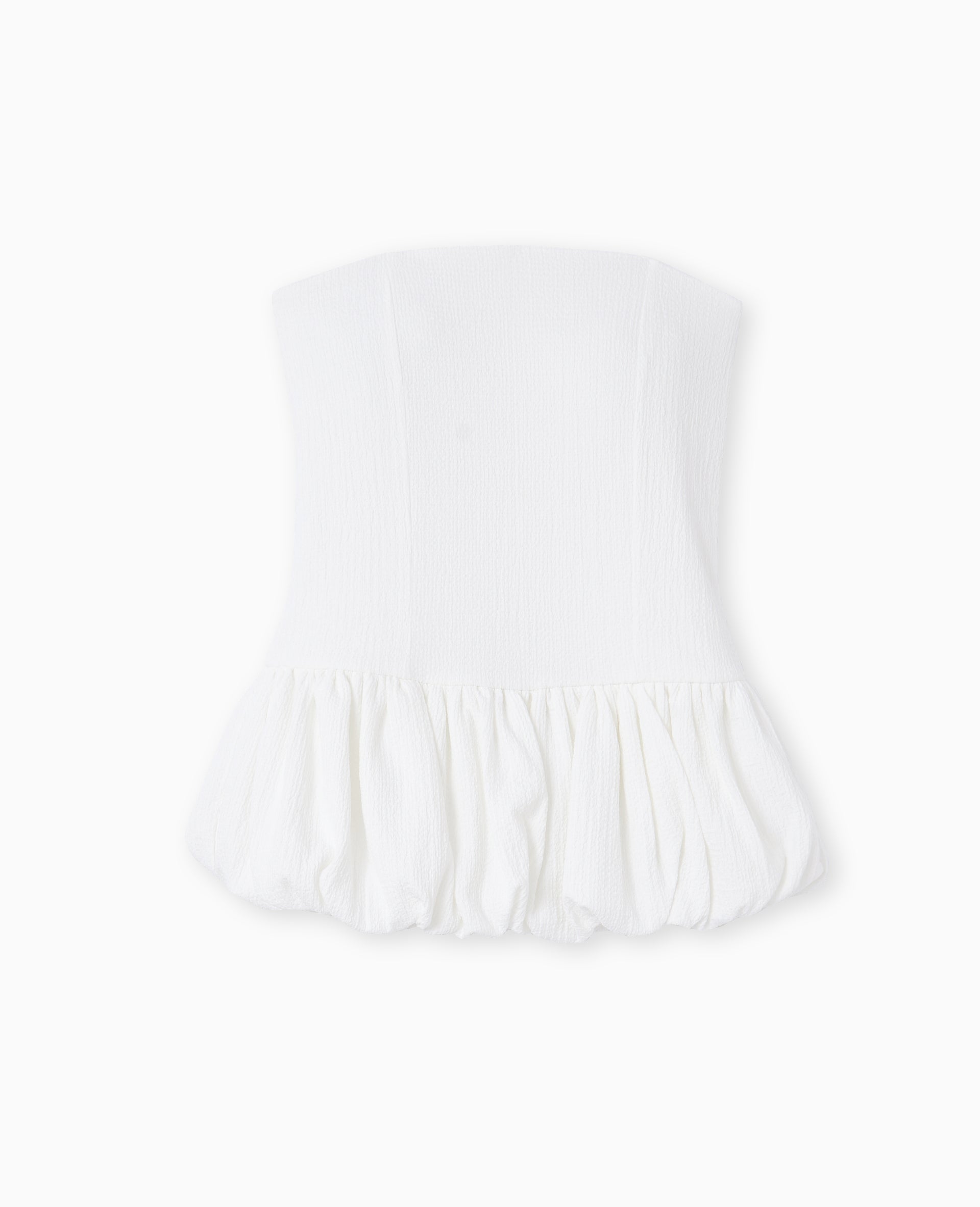 Top bustier avec base balloon