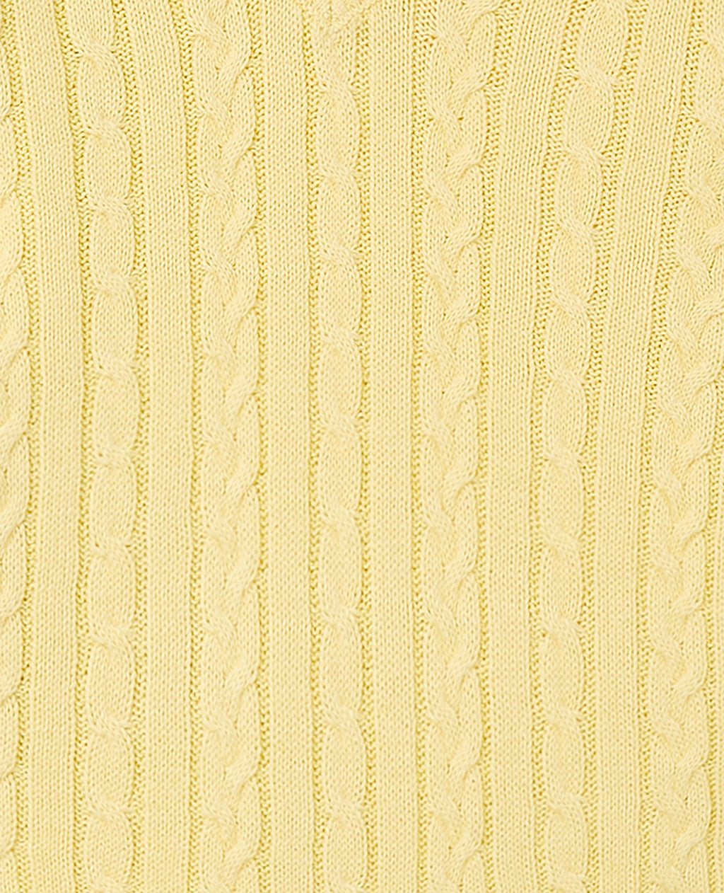 Pull col V en maille torsadée
