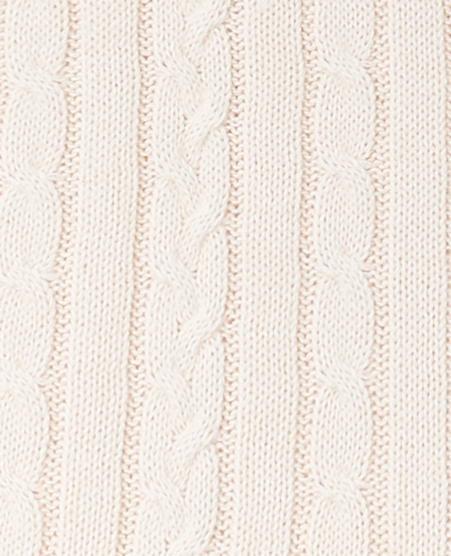 Pull sans manches en maille torsadée