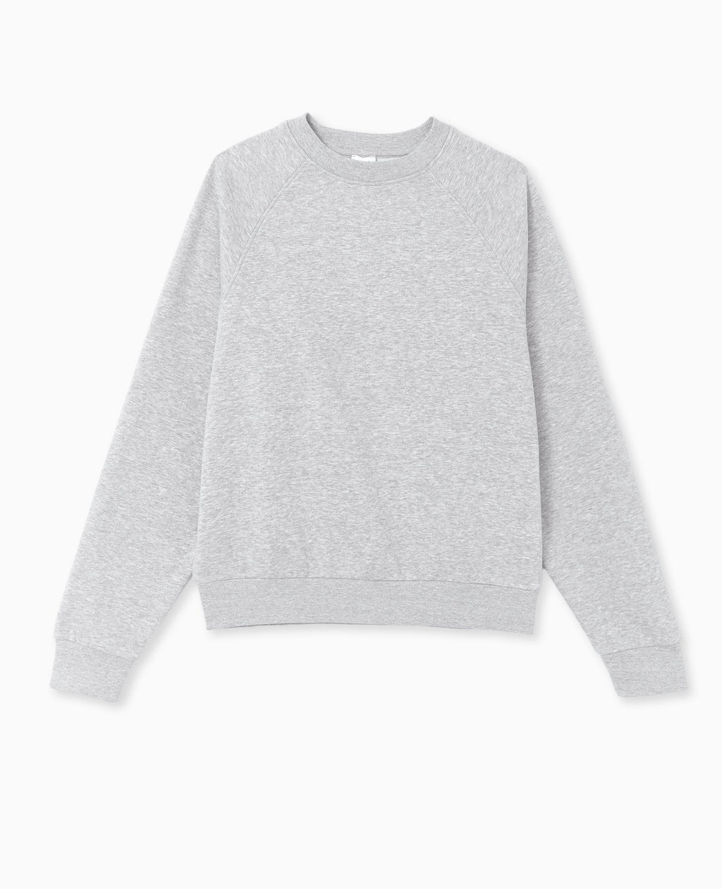 Sweat col rond avec étiquette cousue