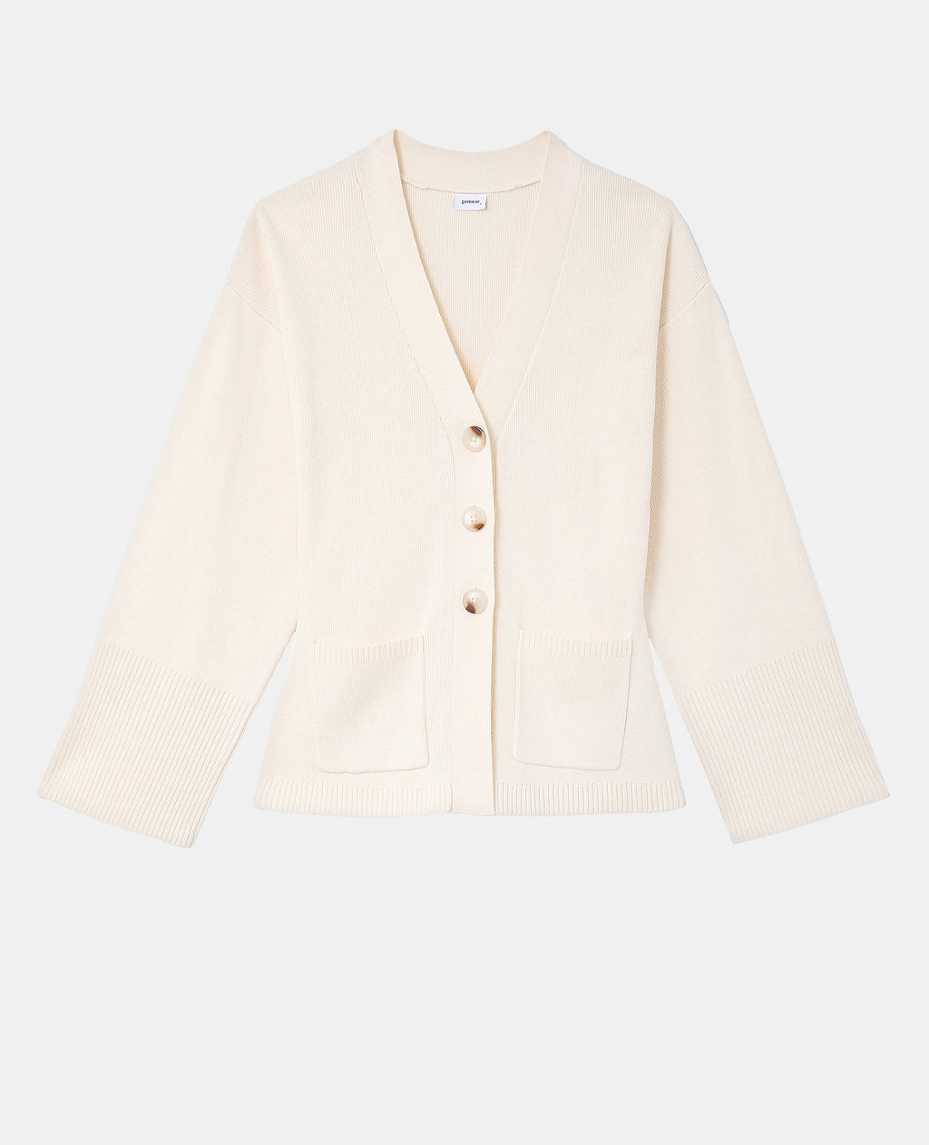 Gilet long et cintré avec poches