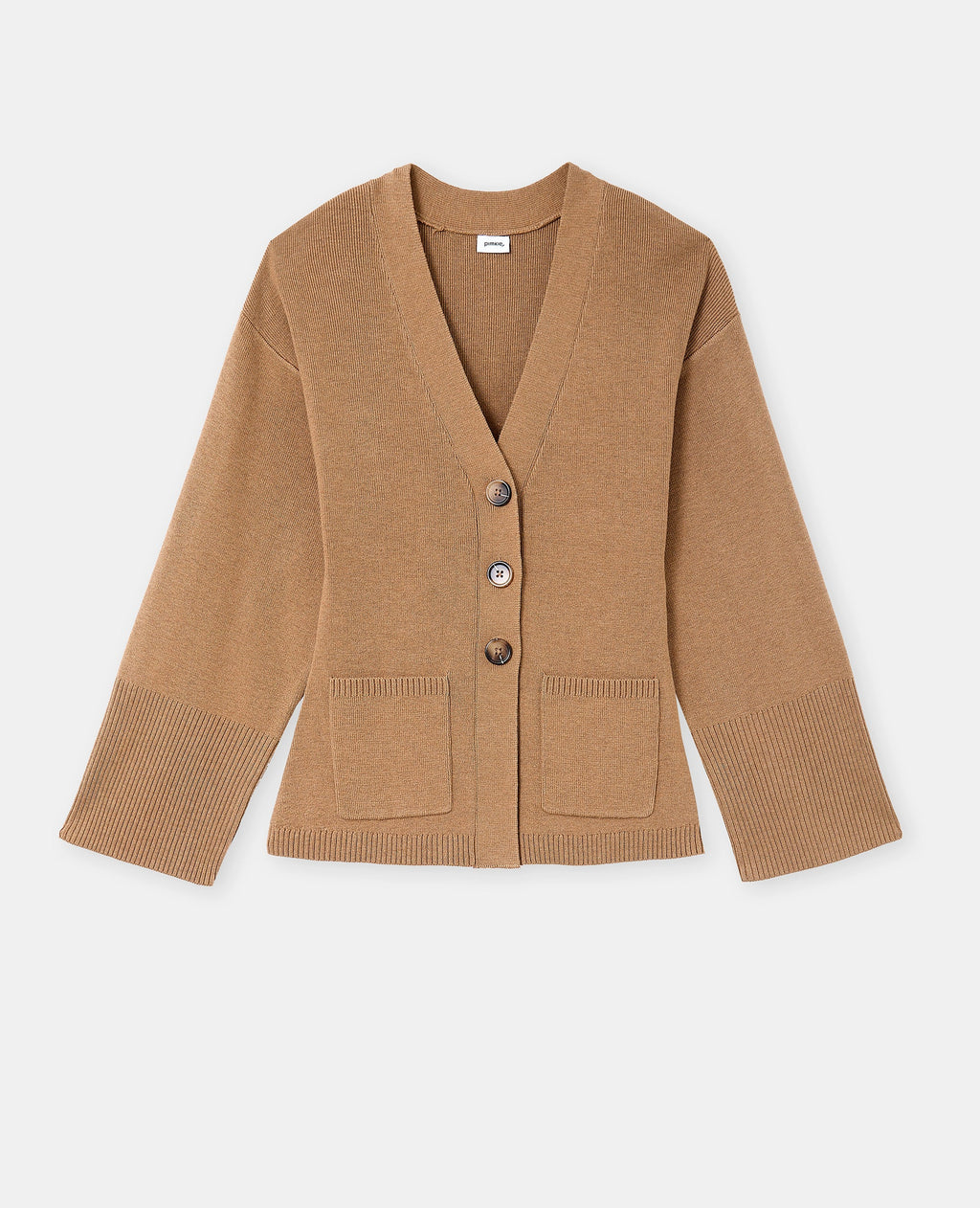 Gilet long et cintré avec poches