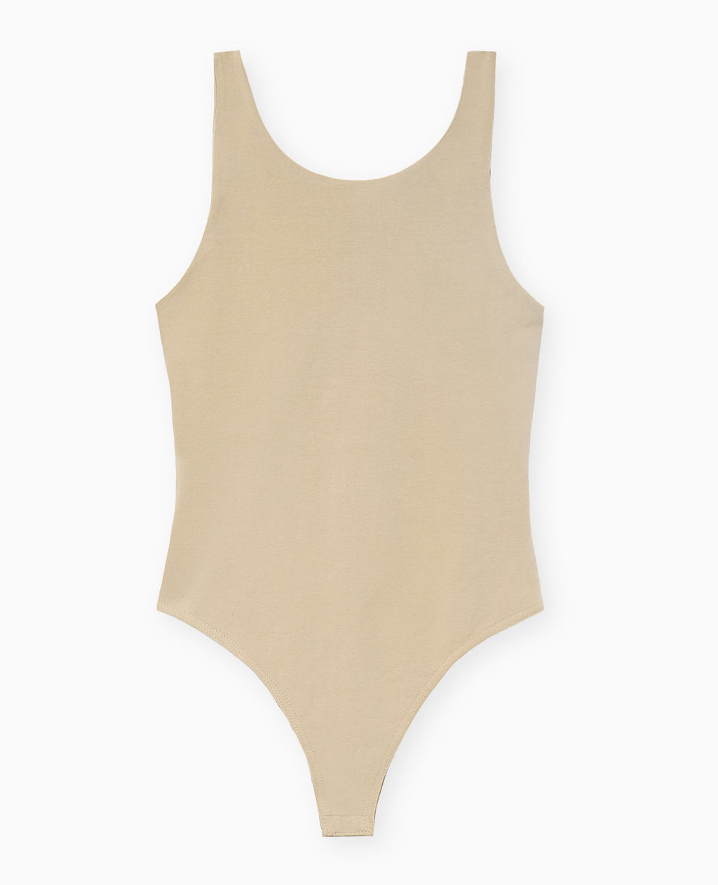 Body en maille compacte dos dégagé