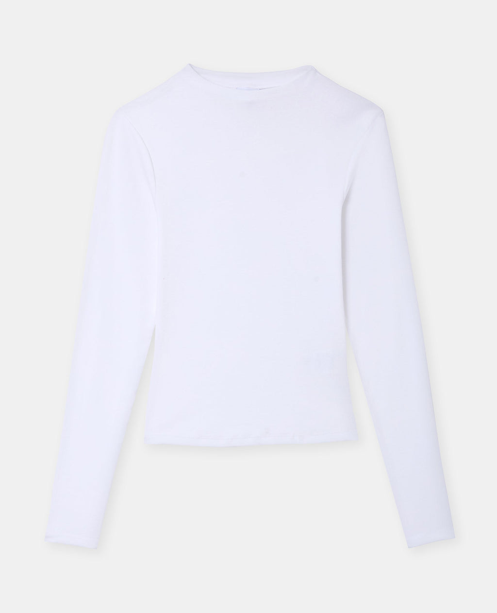 T-shirt manches longues col montant