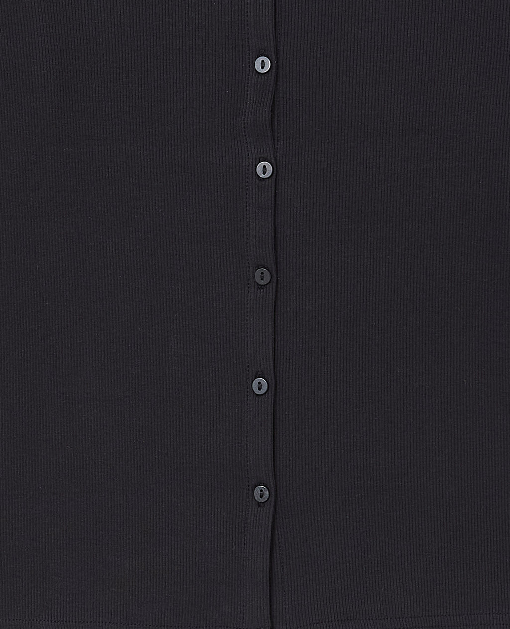 Top boutonné avec manches flare