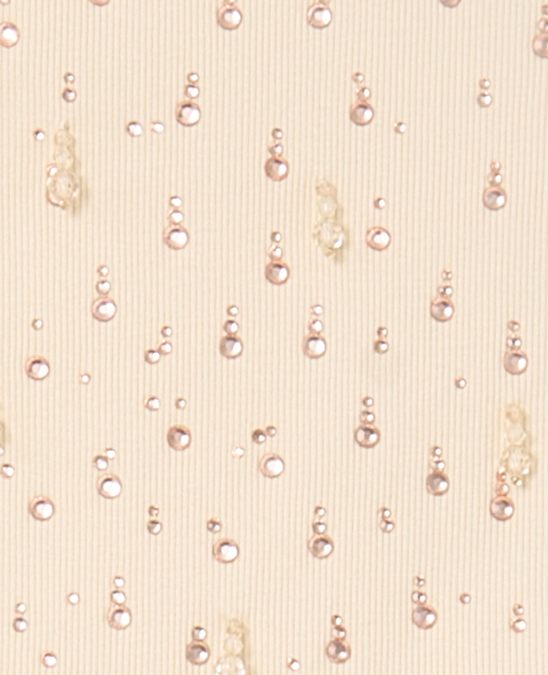 Débardeur dos nageur avec strass et perles devant