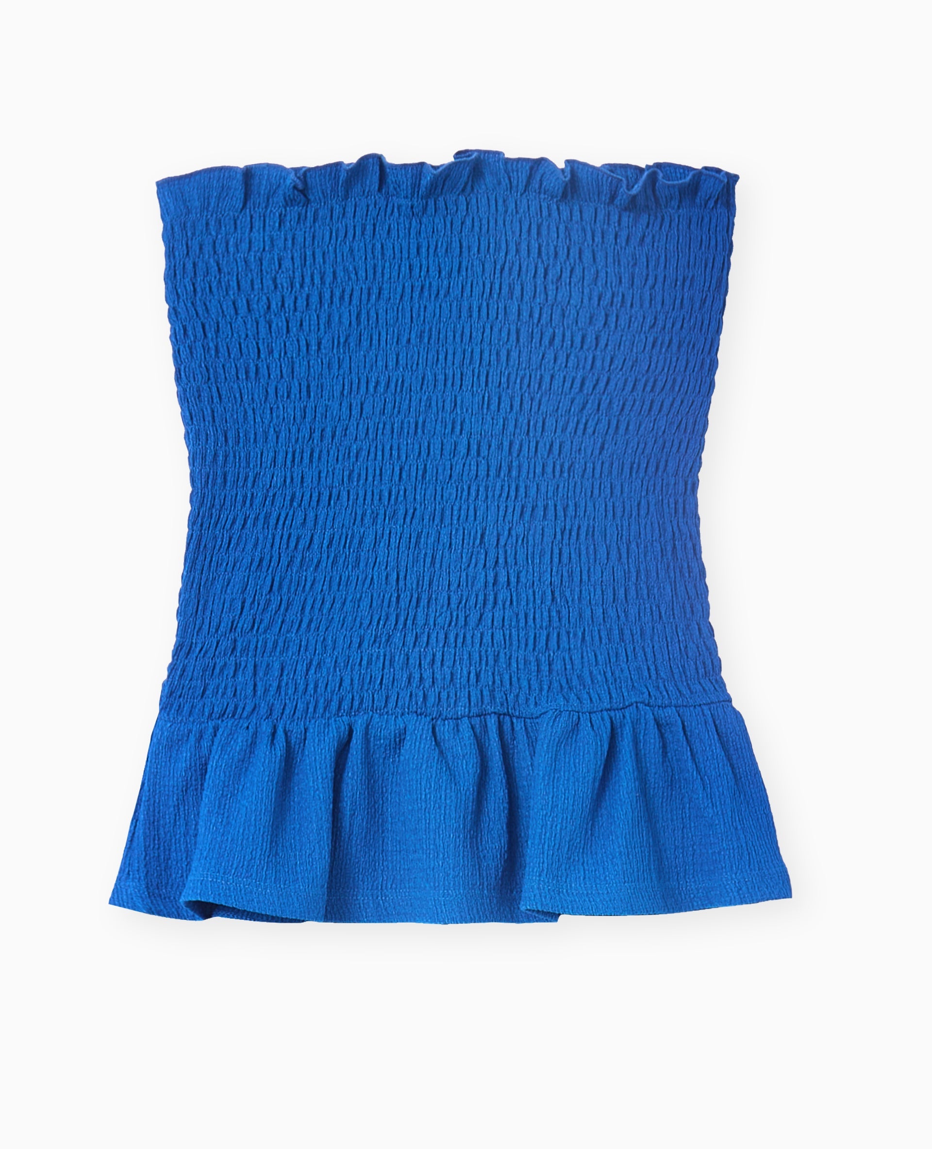 Top bandeau en smock