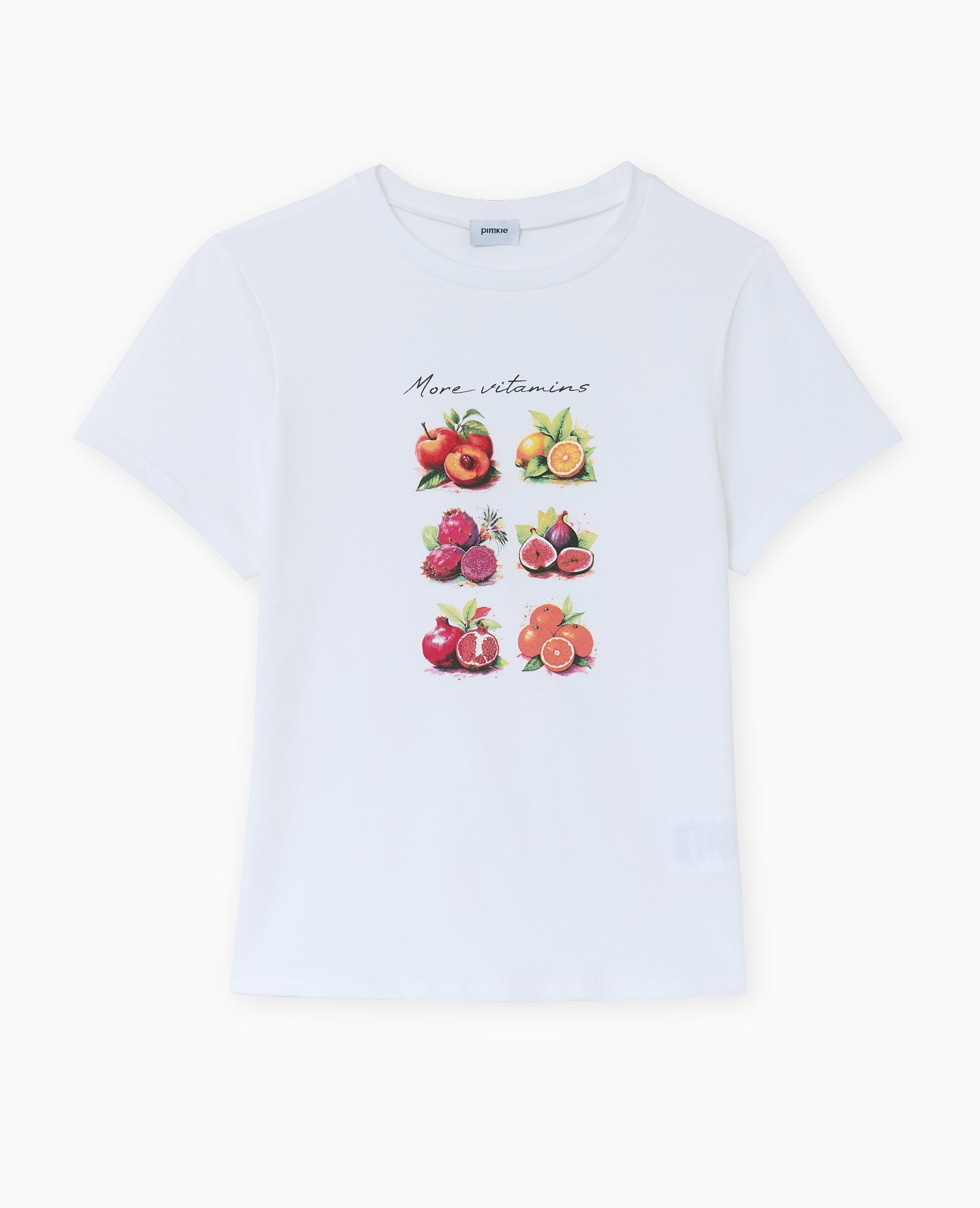 T-shirt manches courtes avec print devant